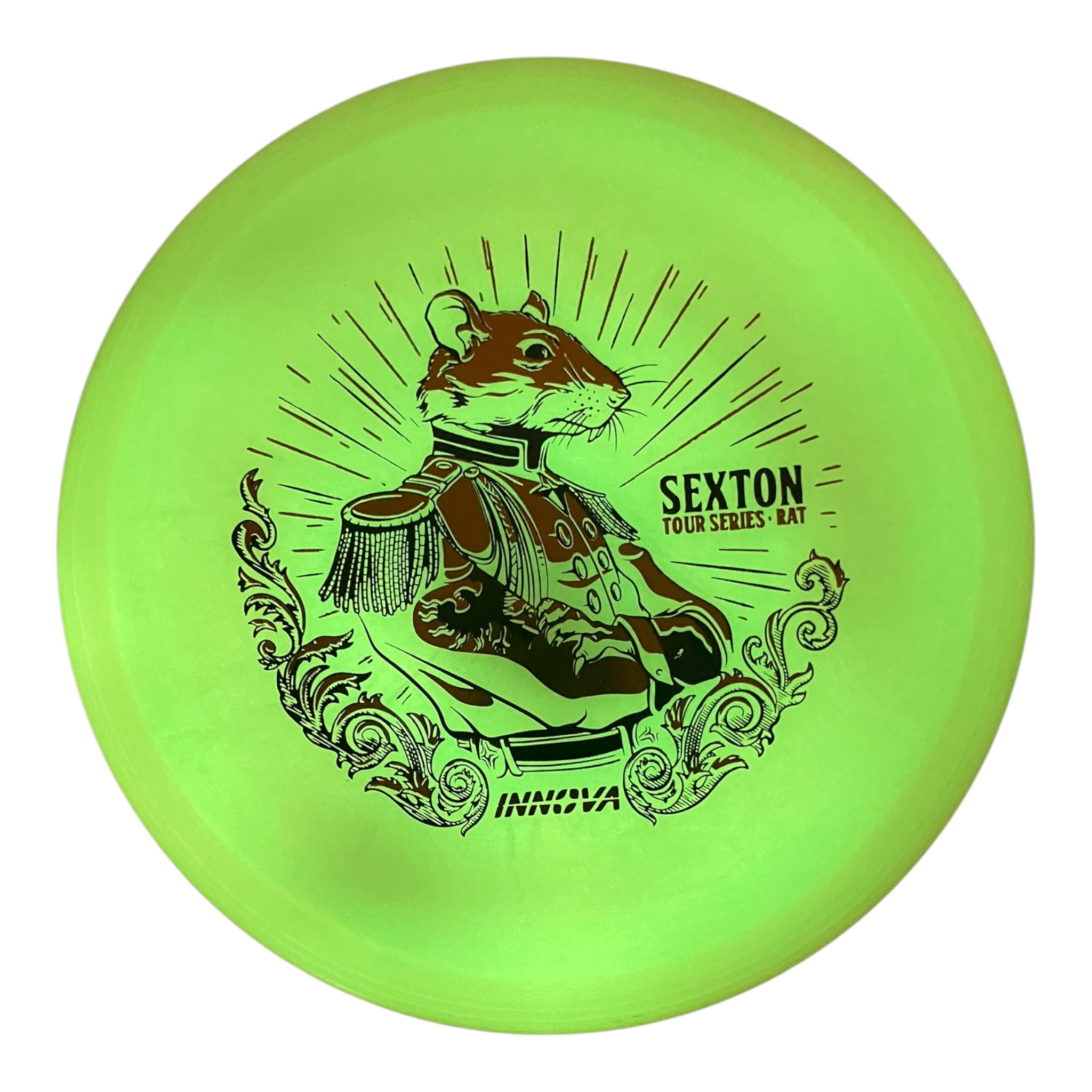 Innova Champion Discs Rat | Proto Glow Champion | Pink/Gold 173g (Nate Sexton Takeover) Disc Golf