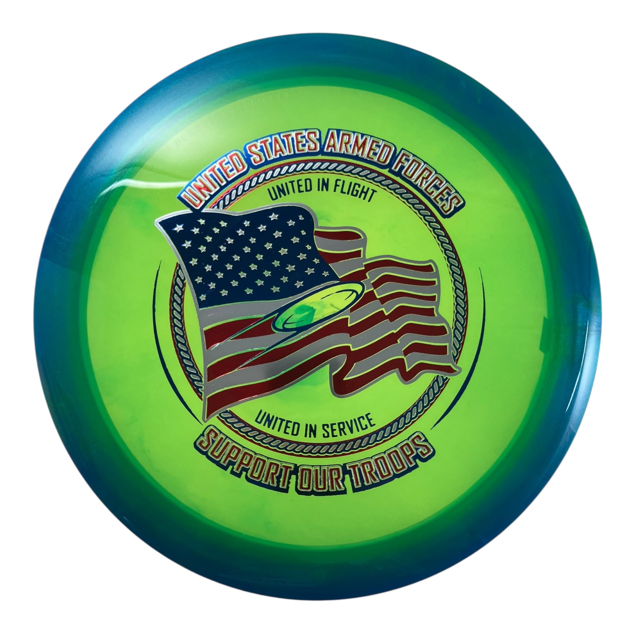 Innova Champion Discs Roadrunner | Halo Champion | Blue/Green/USA 173g Disc Golf