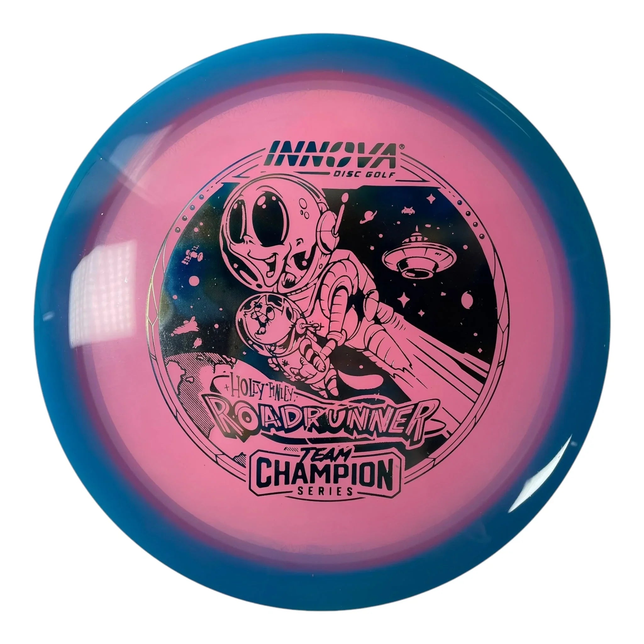 Innova Champion Discs Roadrunner | Halo Champion | Pink/Blue 170 - 172g (Holly Finley) Disc Golf