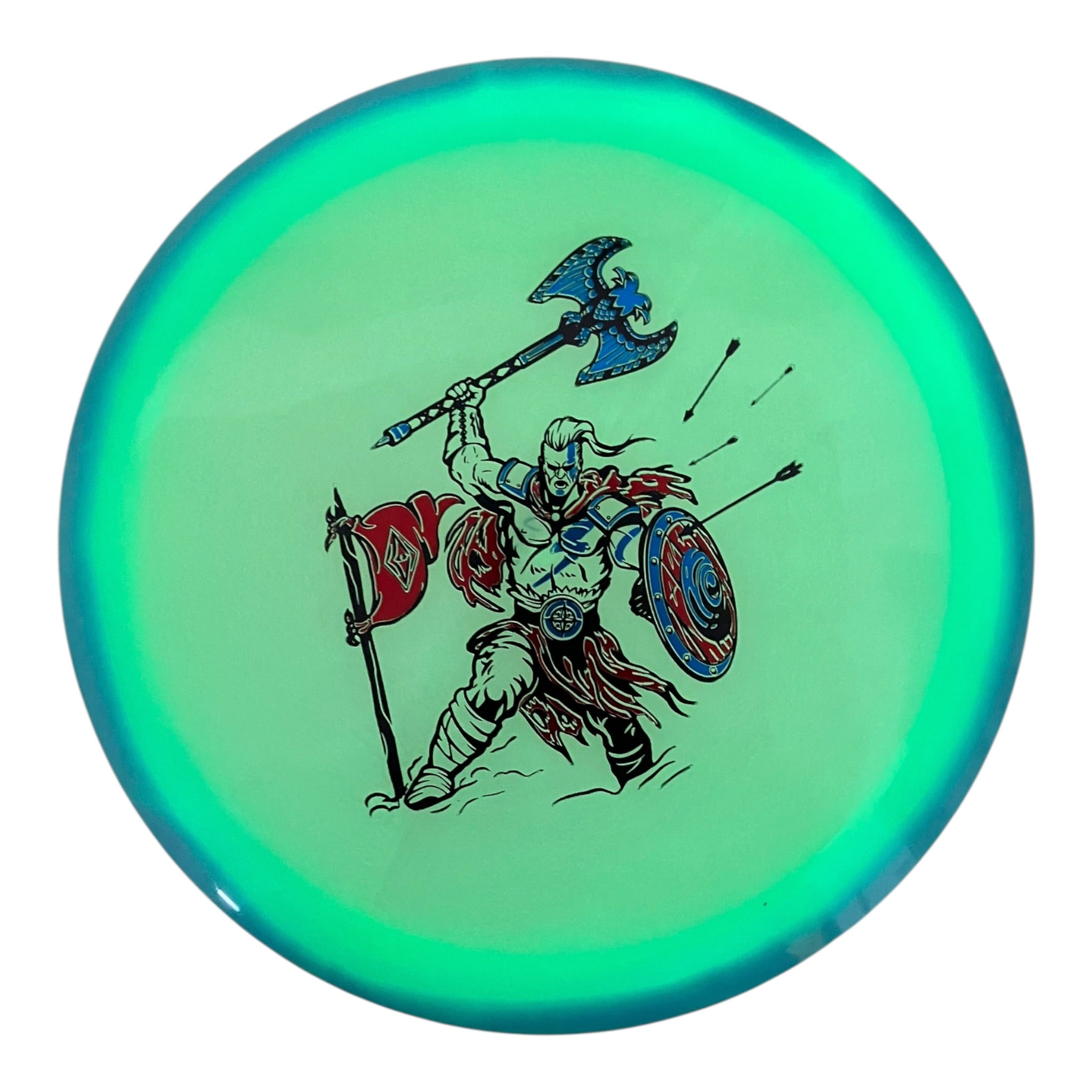 Innova Champion Discs Roadrunner | Proto Glow Halo Champion | Blue/Red/Blue 175g (Gregg Barsby Takeover) Disc Golf