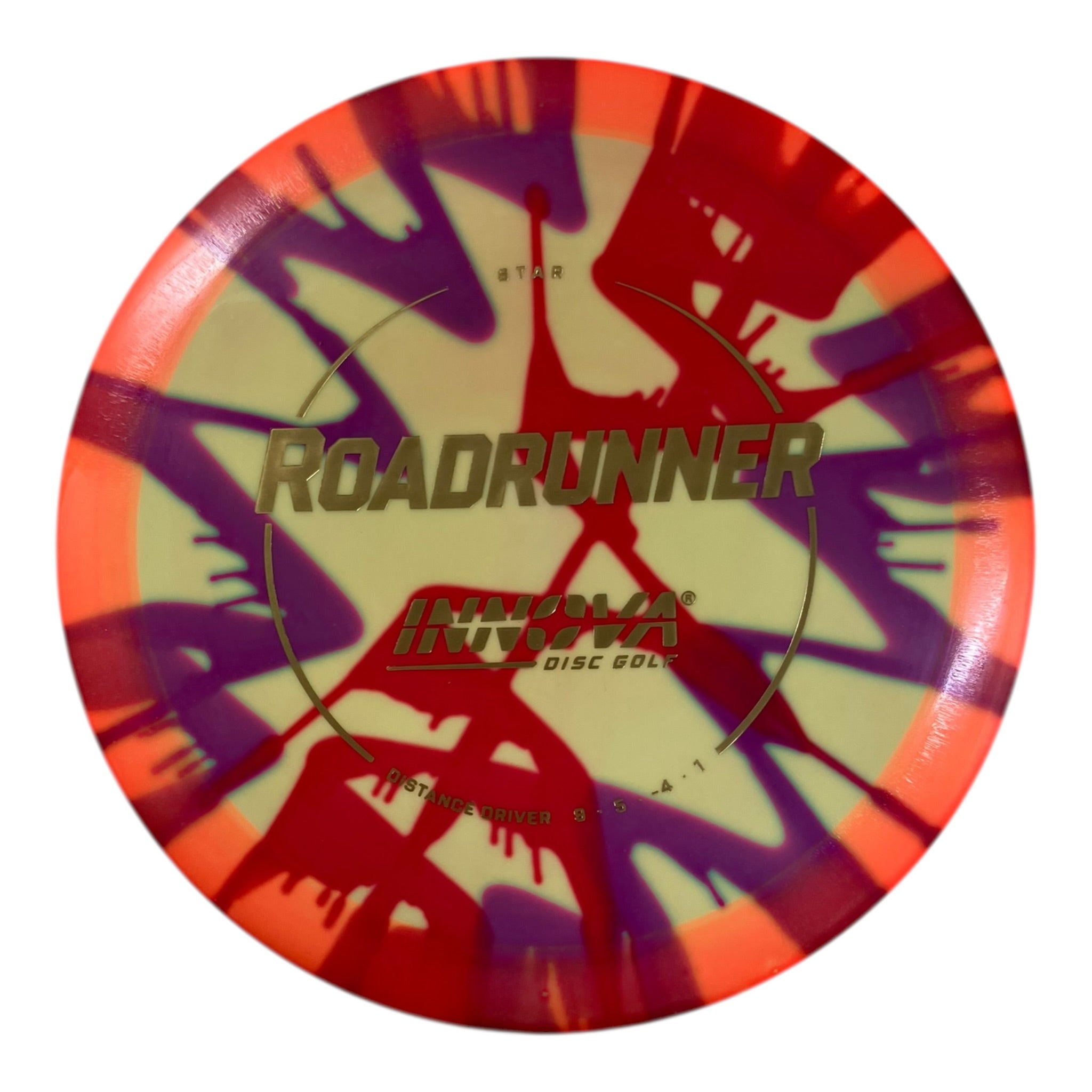 Innova Champion Discs Roadrunner | Star I-Dye | Orange/Gold 170g Disc Golf