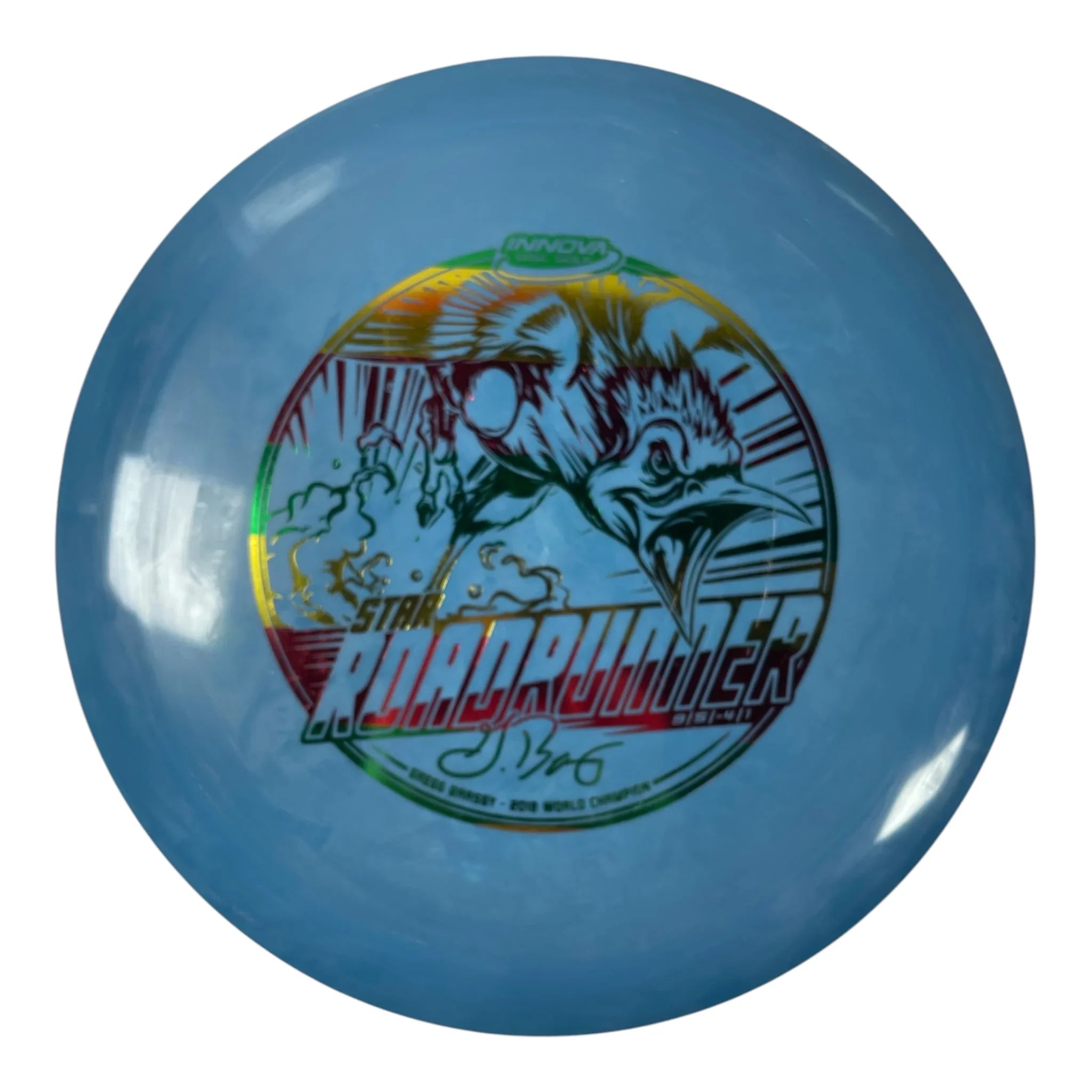 Innova Champion Discs Roadrunner | Star | Blue/Rasta 173 - 175g (Gregg Barsby) Disc Golf