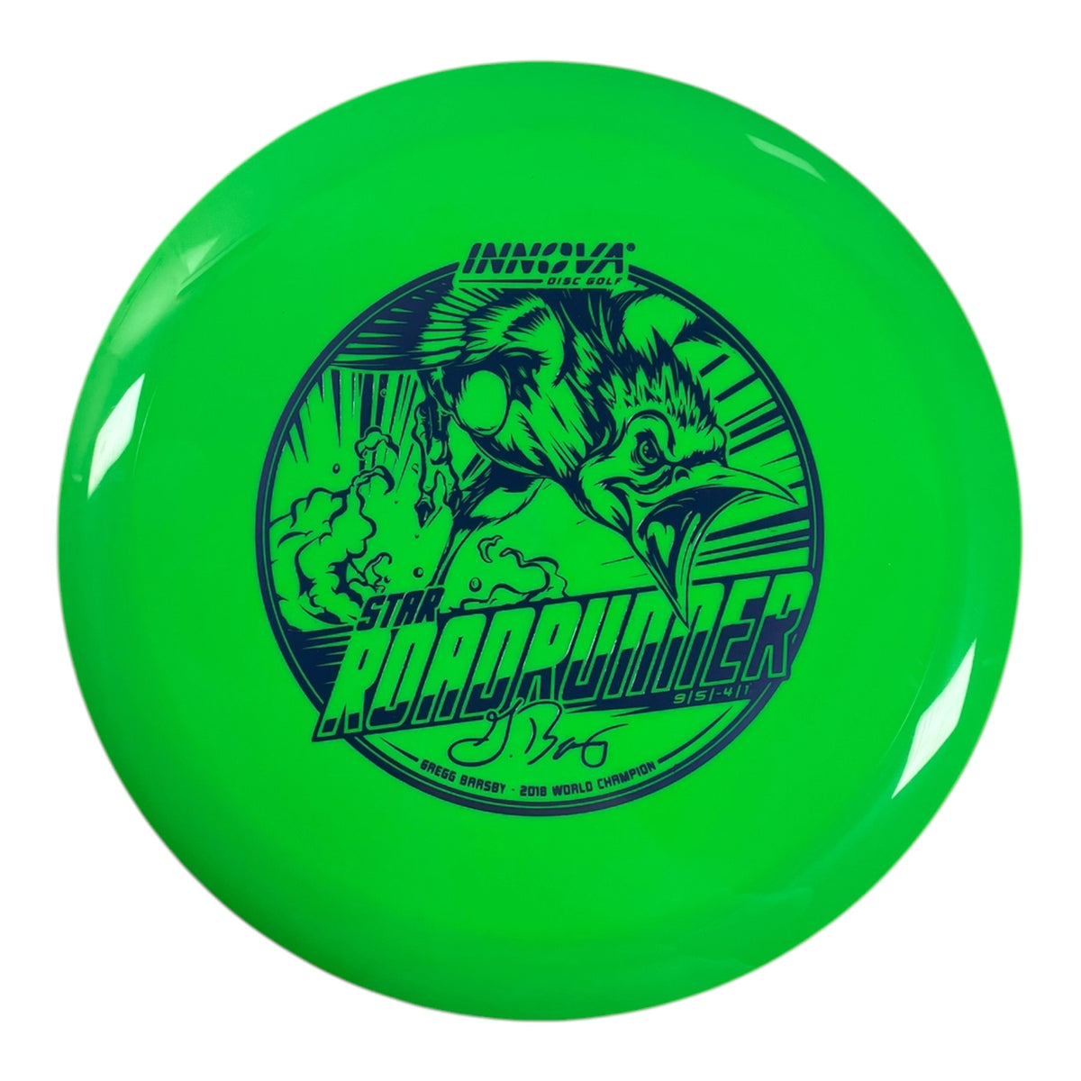 Innova Champion Discs Roadrunner | Star | Green/Purple 175g (Gregg Barsby) Disc Golf