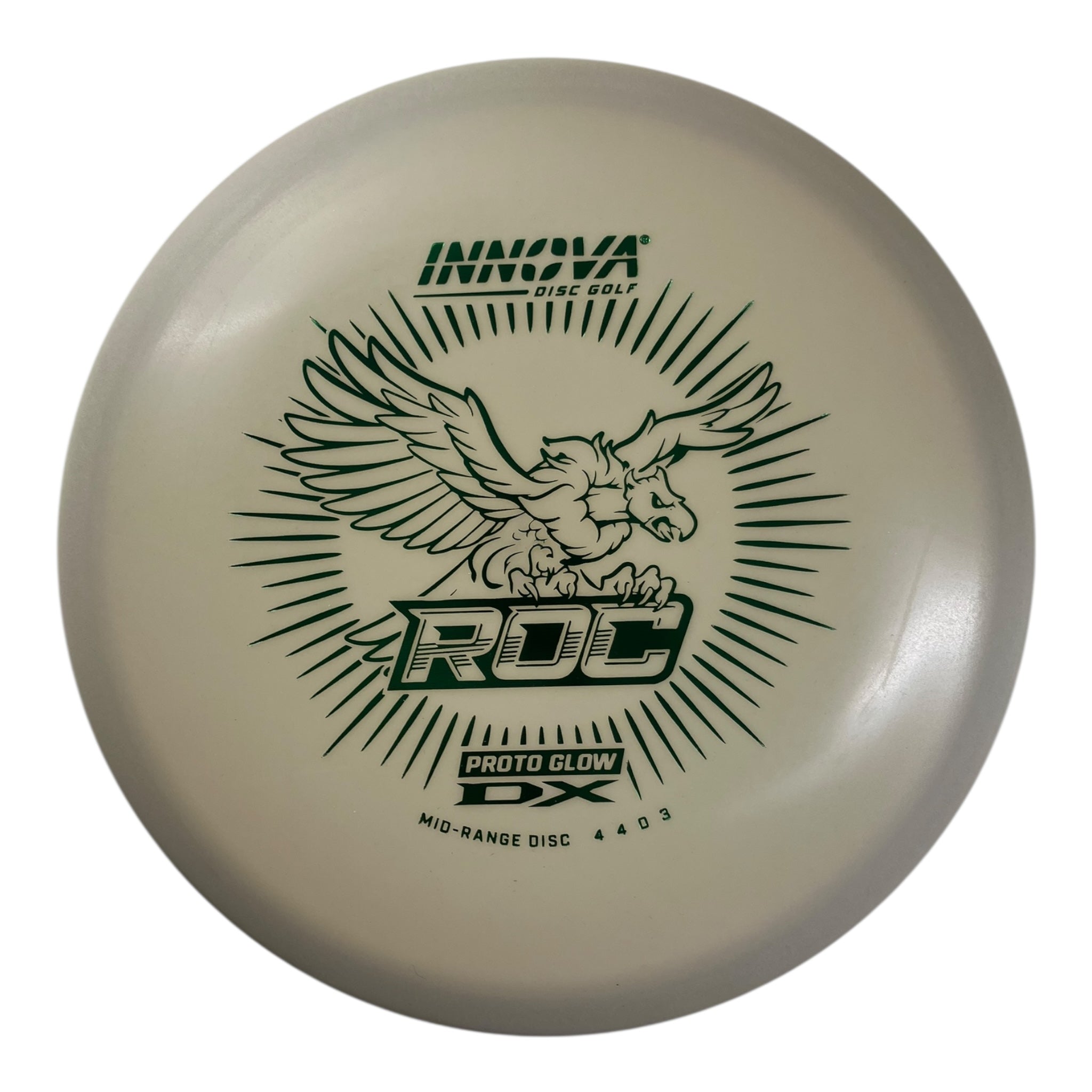 Innova Champion Discs Roc | Proto Glow DX | Glow/Green 175g Disc Golf