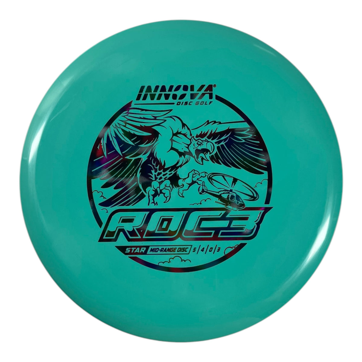 Innova Champion Discs Roc3 | Star | Teal/Jellybean 176g Disc Golf