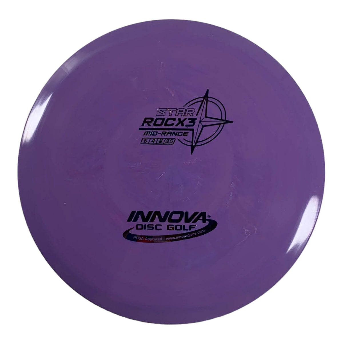 Innova Champion Discs Rocx3 | Star | Purple/Dots 169g Disc Golf