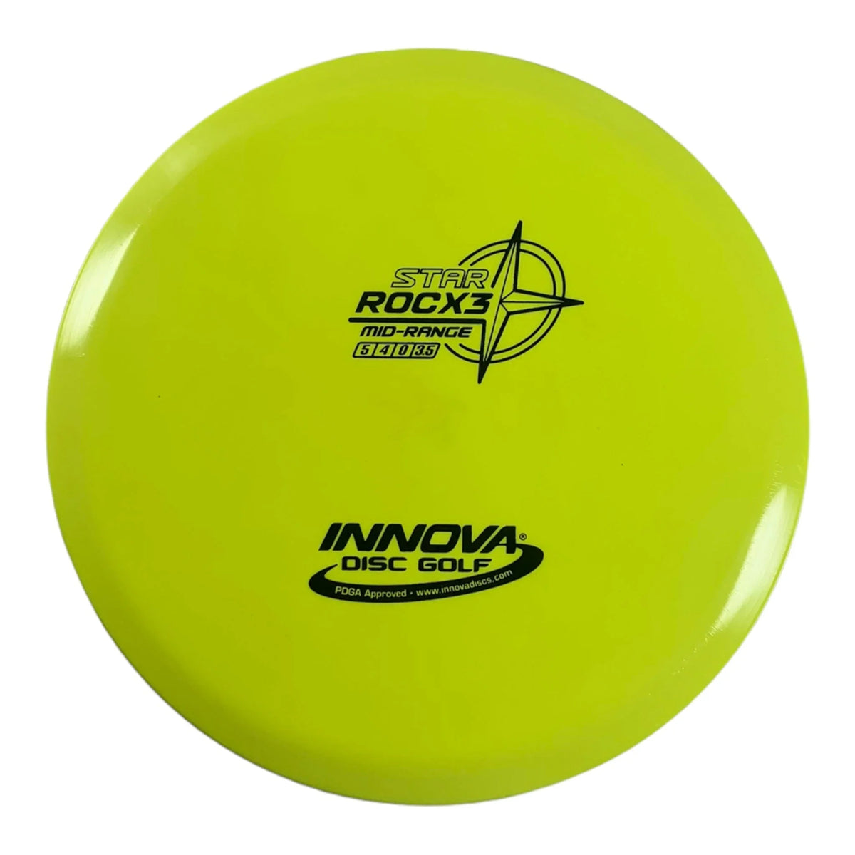 Innova Champion Discs Rocx3 | Star | Yellow/Black 176g Disc Golf