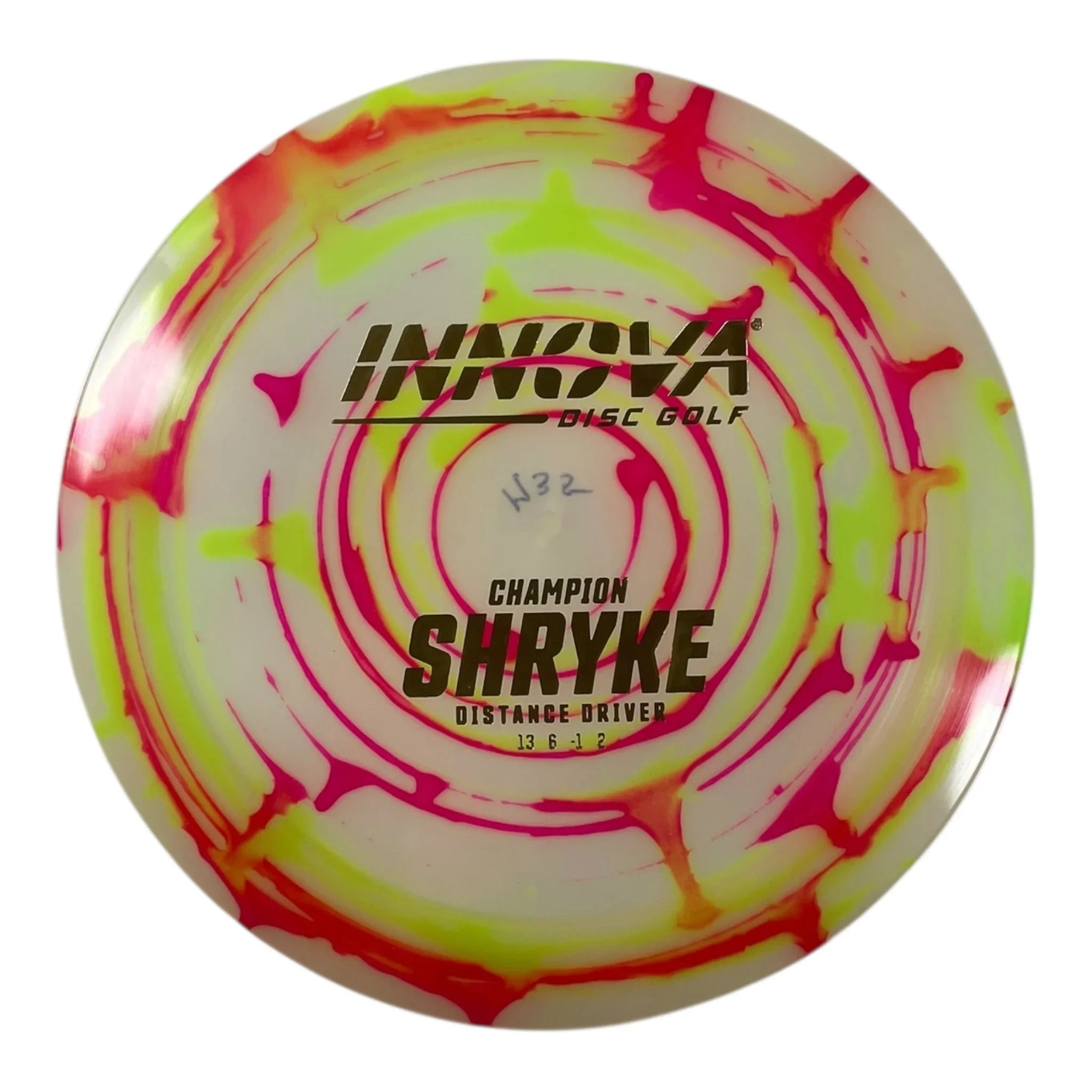Innova Champion Discs Shryke | Champion I-Dye | Pink/Gold 173g Disc Golf
