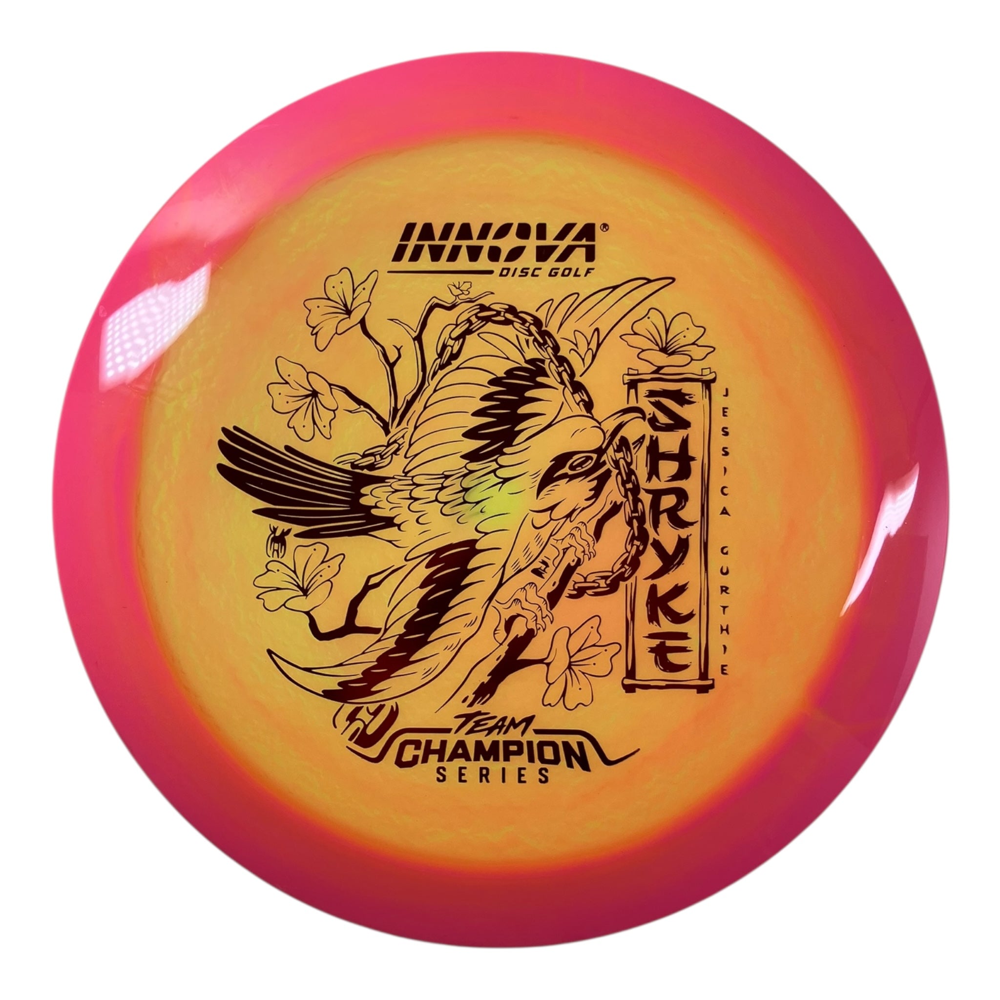Innova Champion Discs Shryke | Halo Champion | Pink/Red 169g (Jessica Gurthie) Disc Golf