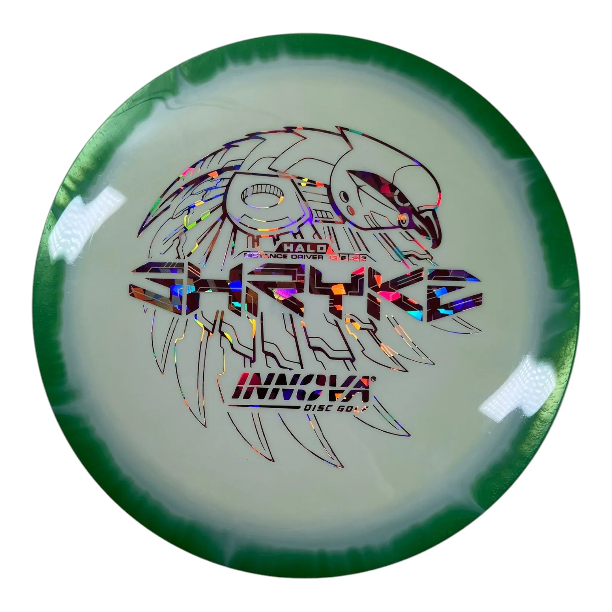Innova Champion Discs Shryke | Halo | Green/Pink Holo 163g Disc Golf