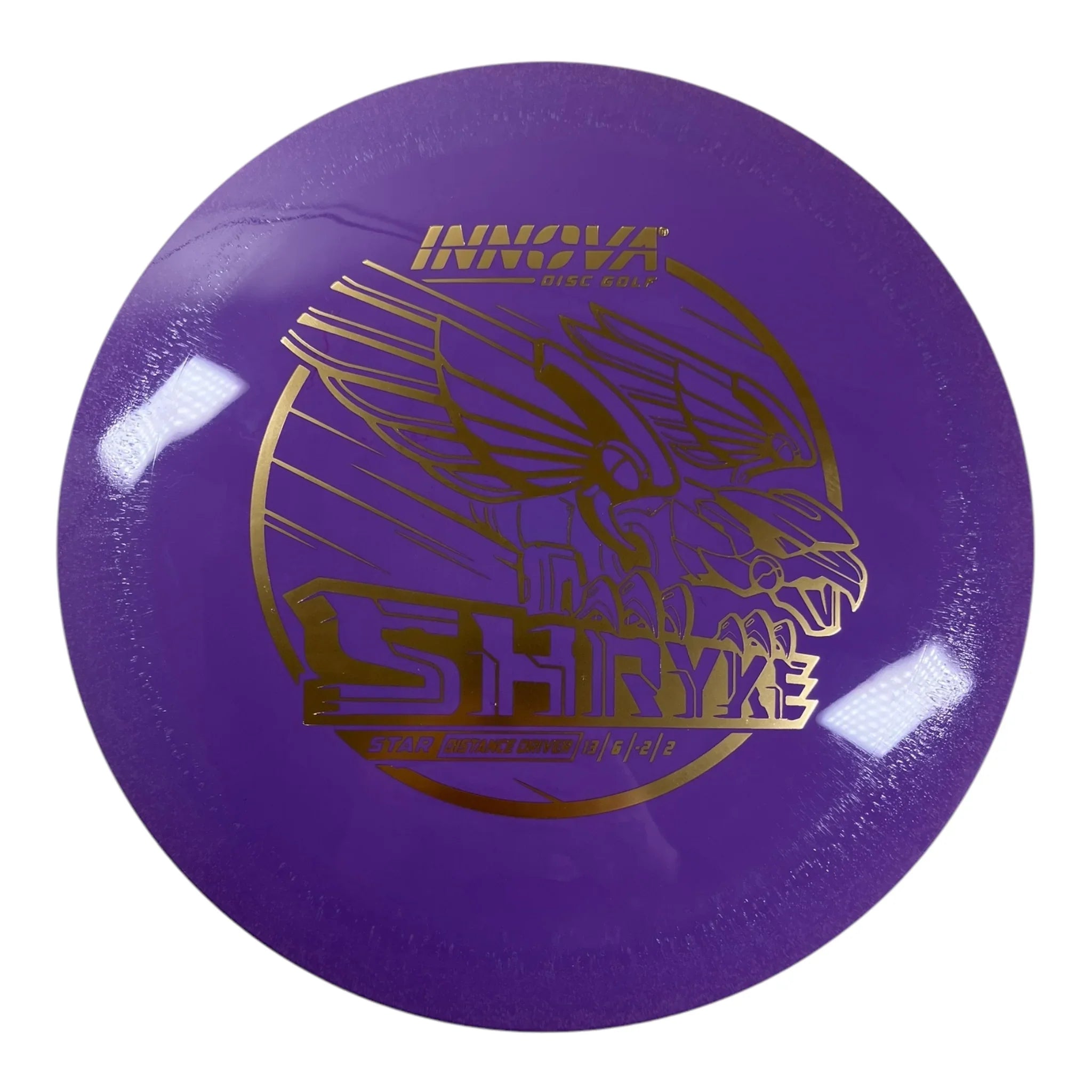 Innova Champion Discs Shryke | Star | Purple/Gold 164g Disc Golf