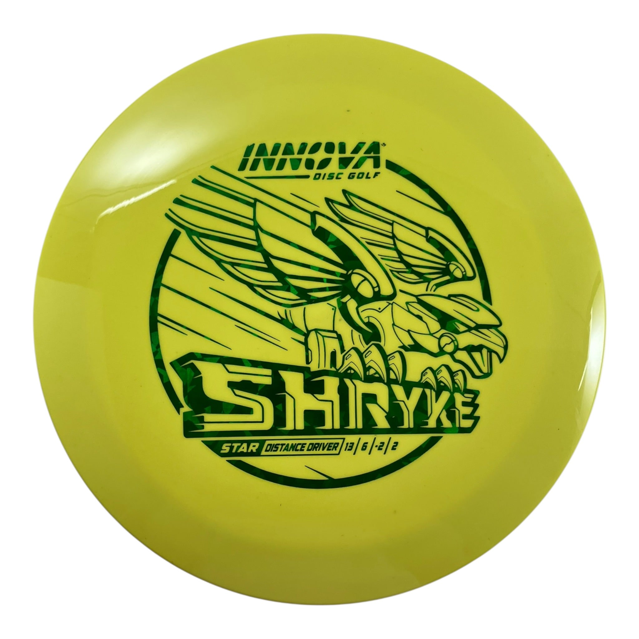 Innova Champion Discs Shryke | Star | Yellow/Green 171g Disc Golf