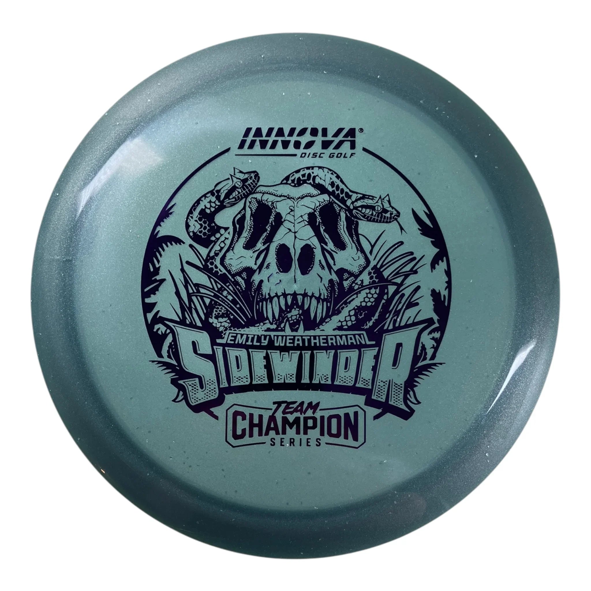 Innova Champion Discs Sidewinder | Moondust Champion | Blue/Purple 170g (Emily Weatherman) Disc Golf