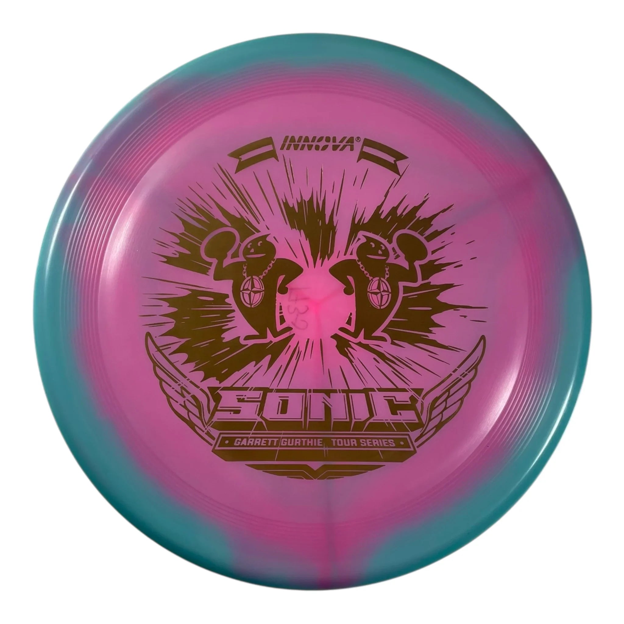 Innova Champion Discs Sonic | Glow Halo Star | Pink/Gold 173g (2023 Garrett Gurthie) Disc Golf