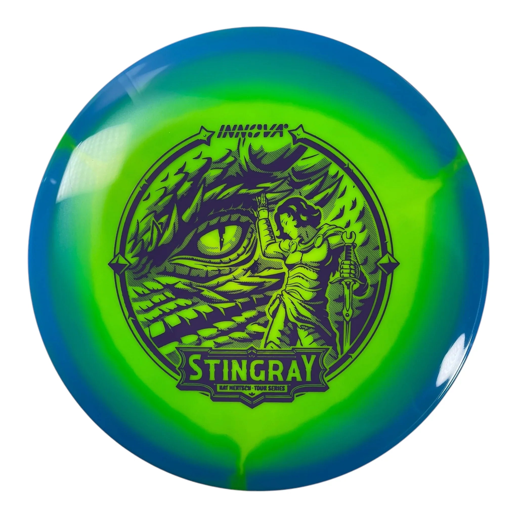 Innova Champion Discs Stingray | Halo | Blue/Purple 180g (Kat Mertsch) Disc Golf