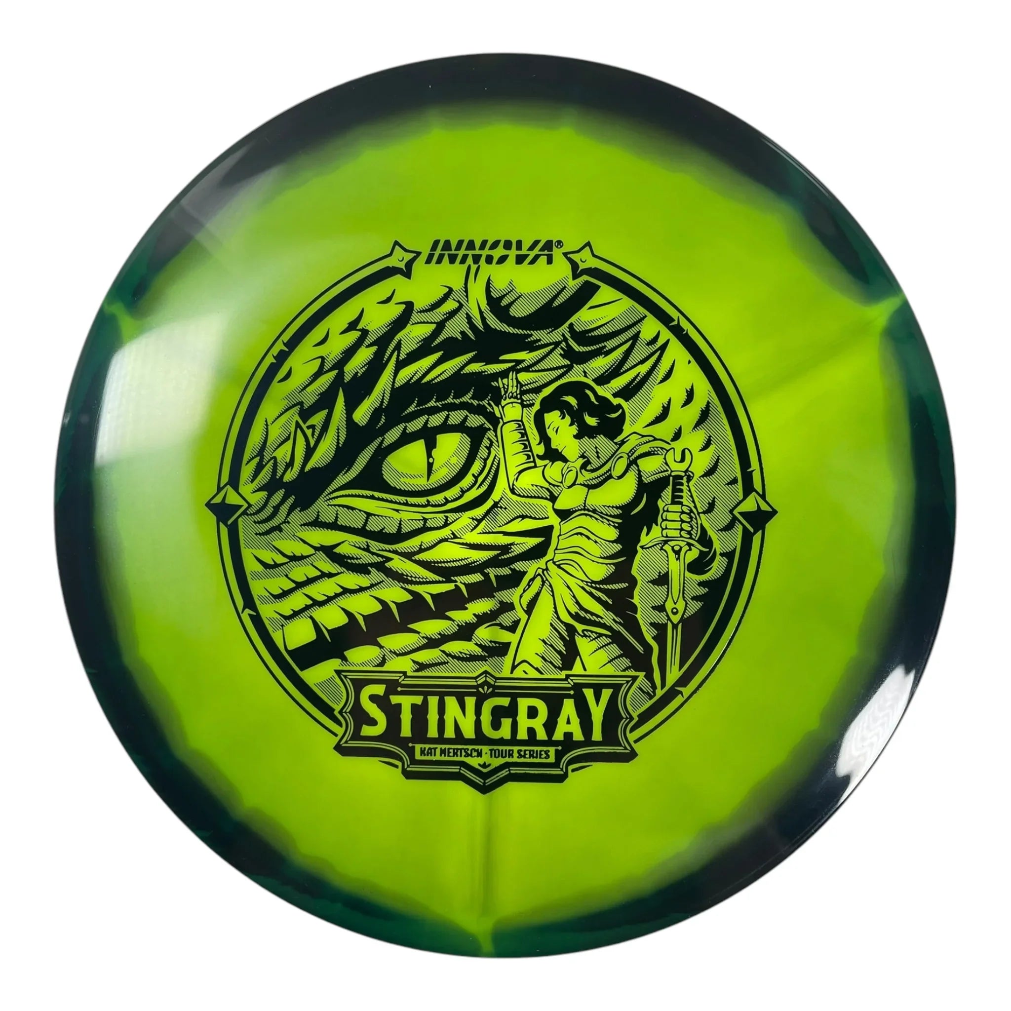 Innova Champion Discs Stingray | Halo | Green/Black 180g (Kat Mertsch) Disc Golf