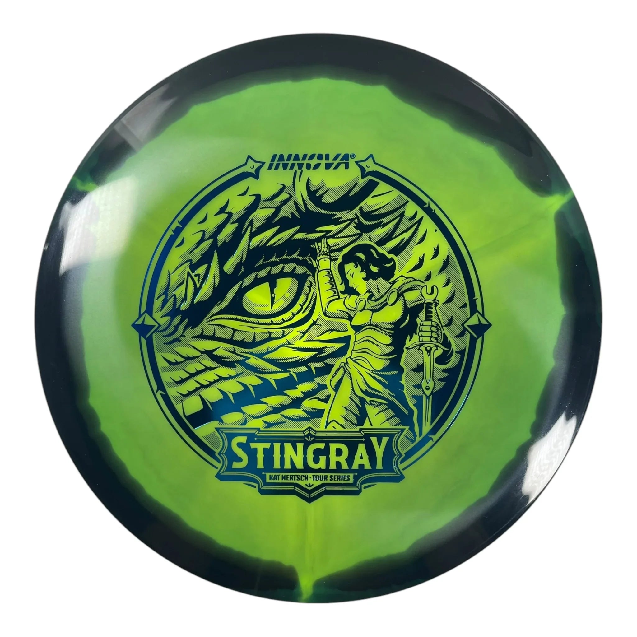 Innova Champion Discs Stingray | Halo | Green/Blue 180g (Kat Mertsch) Disc Golf