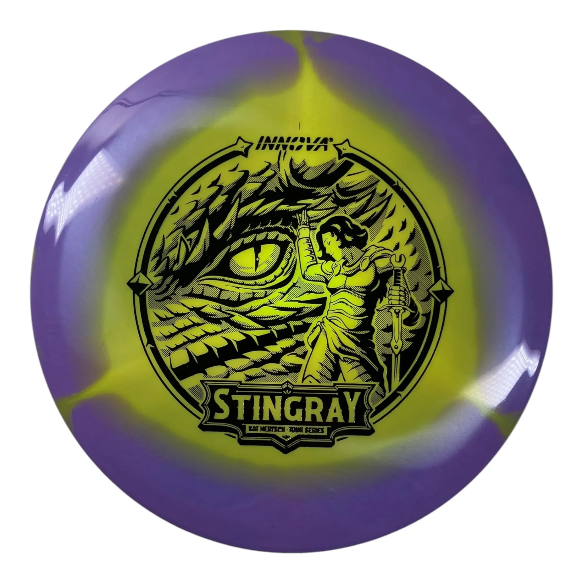 Innova Champion Discs Stingray | Halo | Purple/Black 180g (Kat Mertsch) Disc Golf