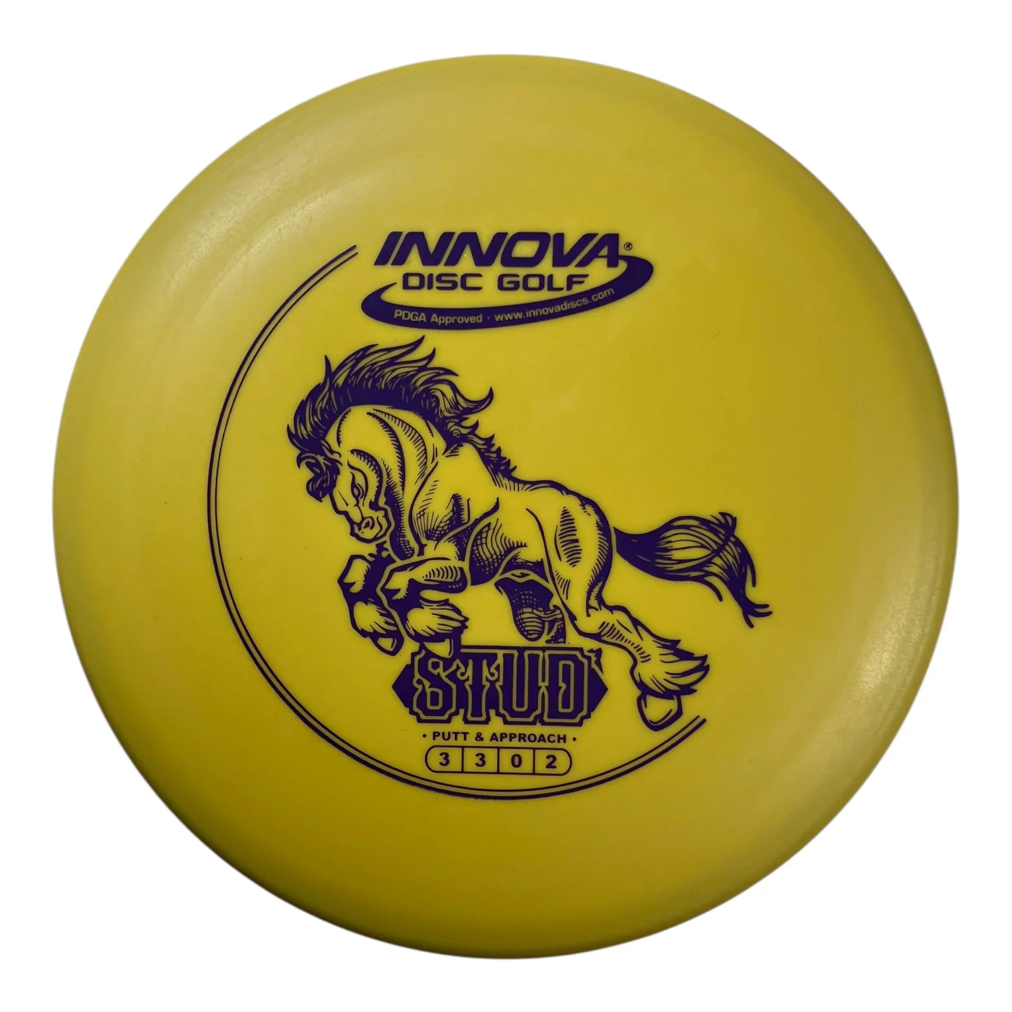 Innova Champion Discs Stud | DX | Yellow/Purple 172g Disc Golf