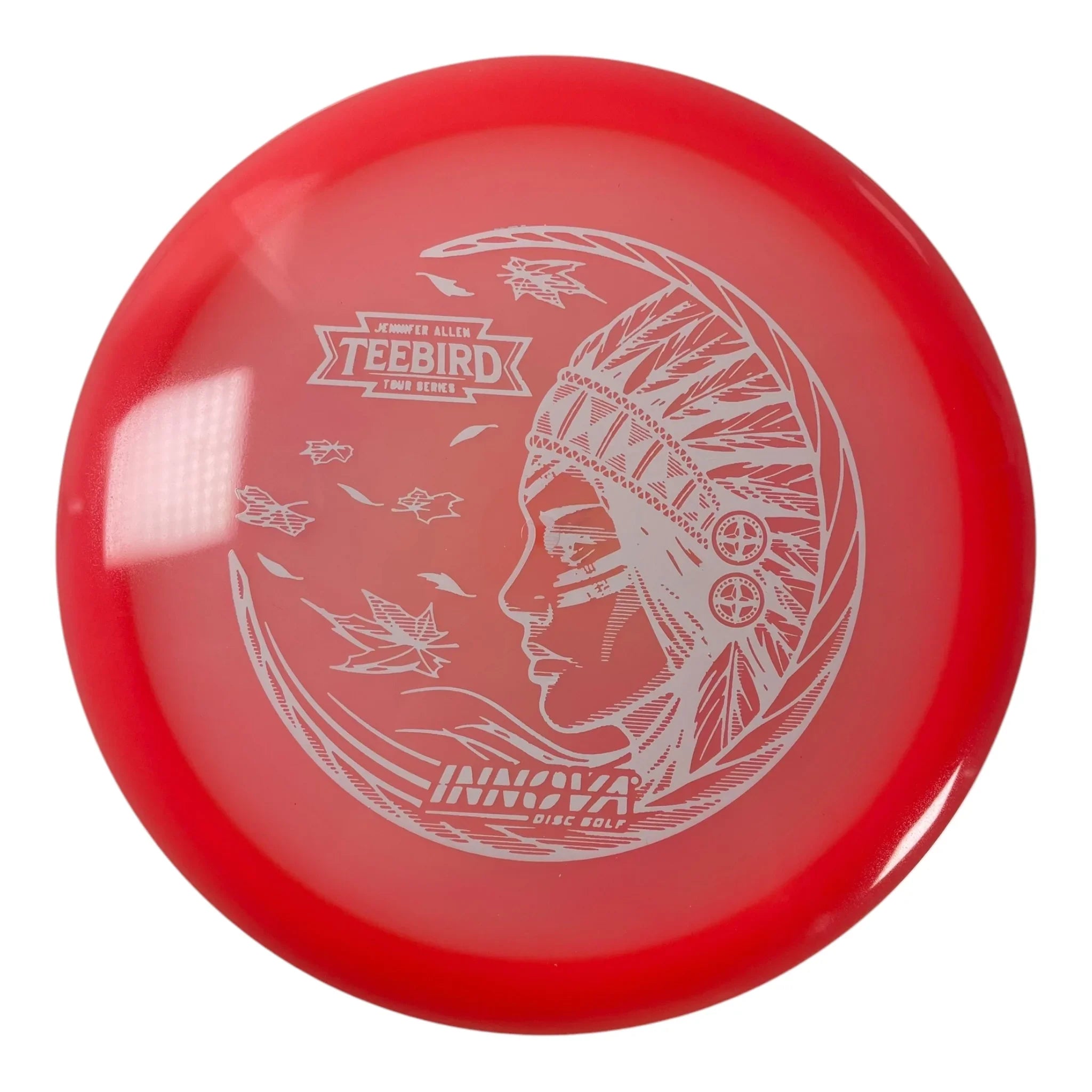 Innova Champion Discs Teebird | Proto Glow Champion | Pink/White 175g (Jennifer Allen) Disc Golf