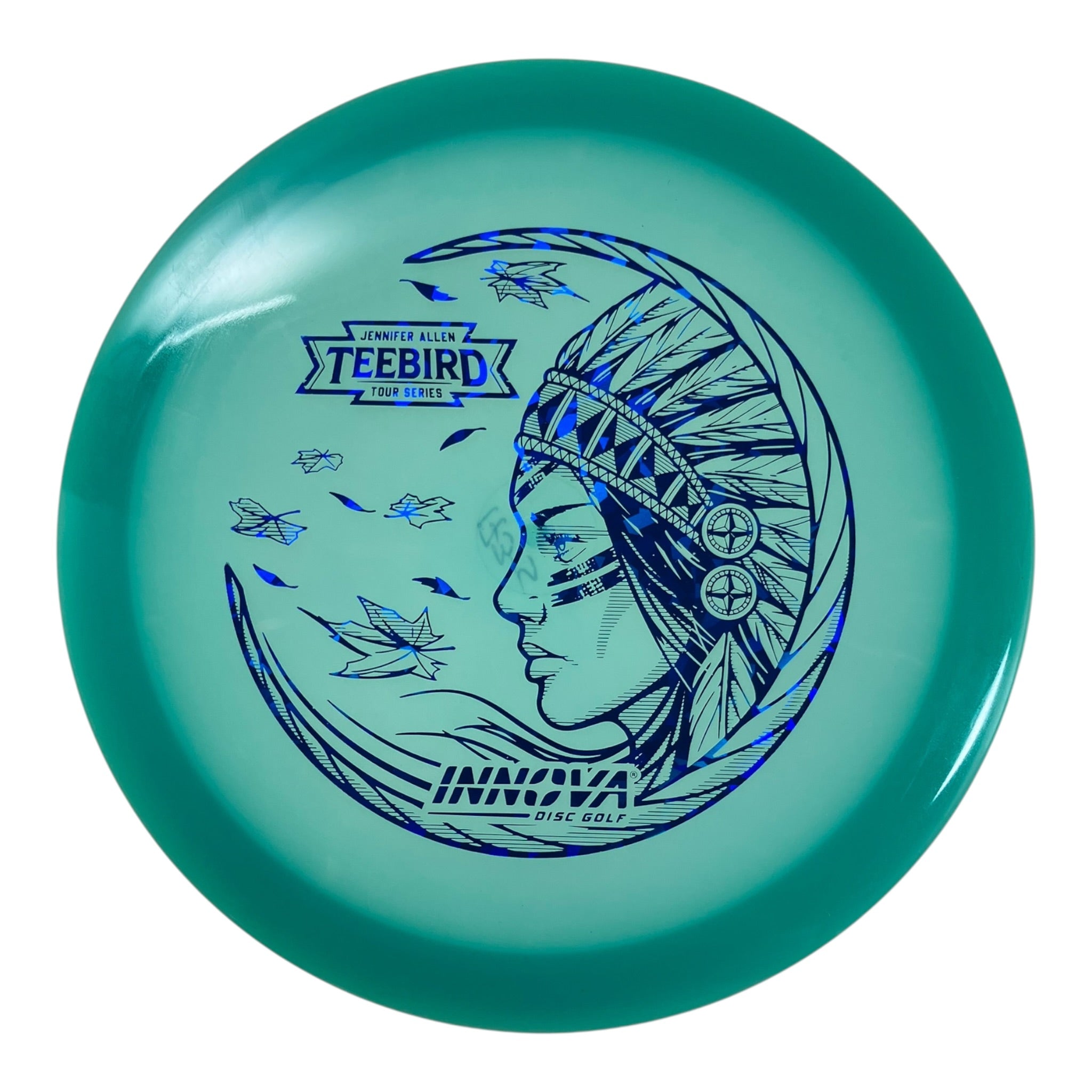 Innova Champion Discs Teebird - Used Like New | Champion Color Glow | Blue/Blue 173g (Jennifer Allen) Disc Golf