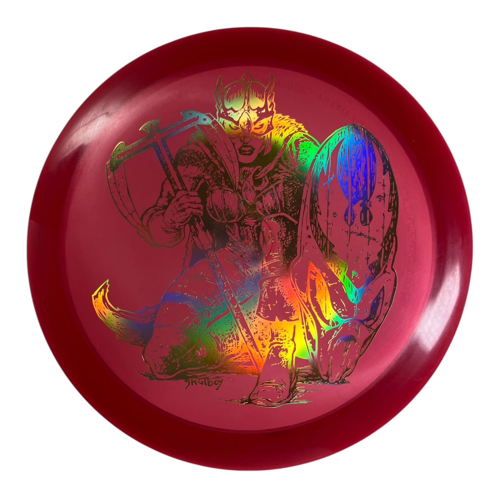 Innova Champion Discs Teebird - Used Like New | Champion | Red/Gold 173g (Skullboy XXL) Disc Golf