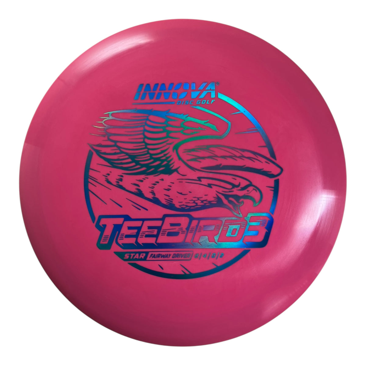 Innova Champion Discs Teebird3 | Star | Pink/Blue Holo 170g Disc Golf