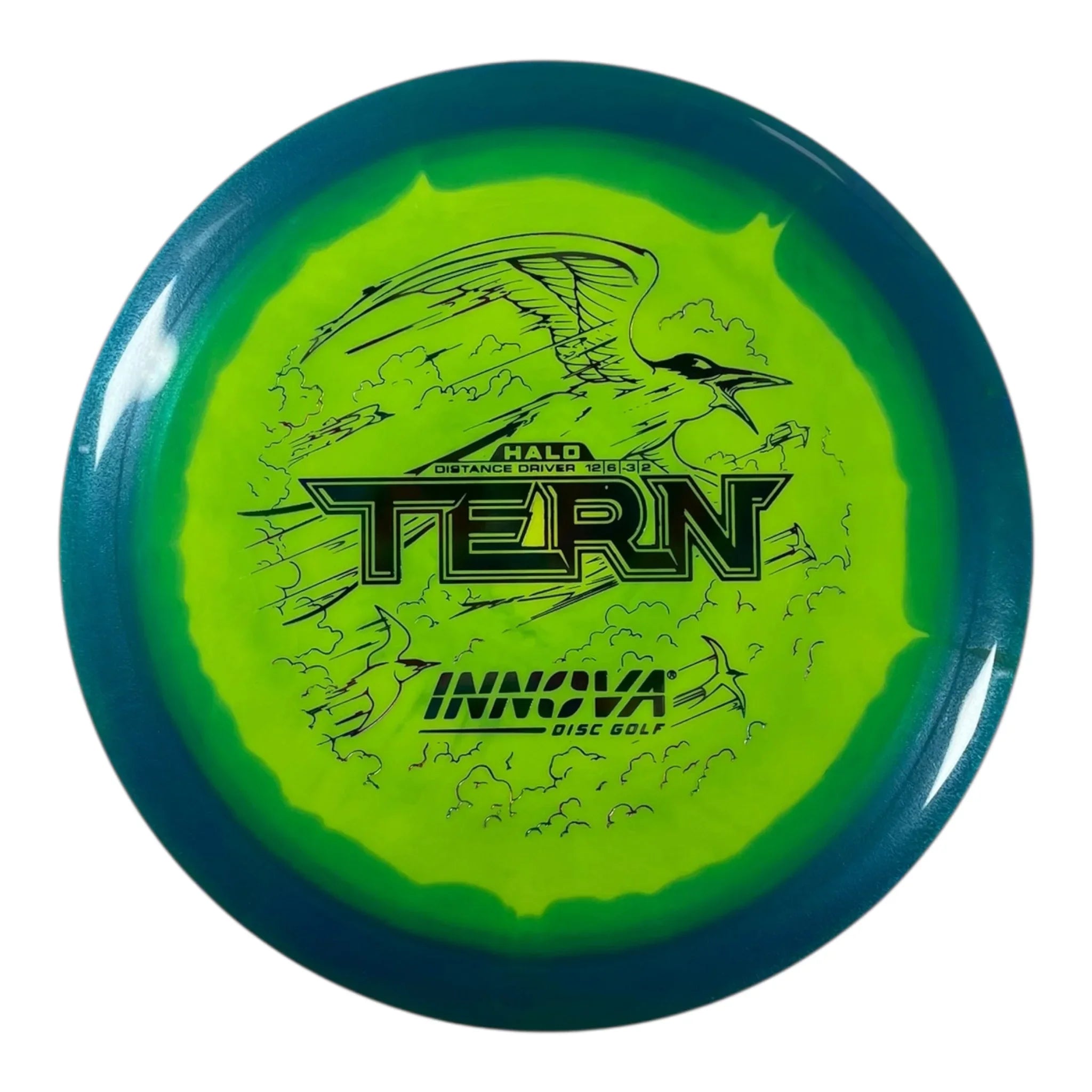 Innova Champion Discs Tern | Halo Star | Green/Teal/Rainbow 168g Disc Golf