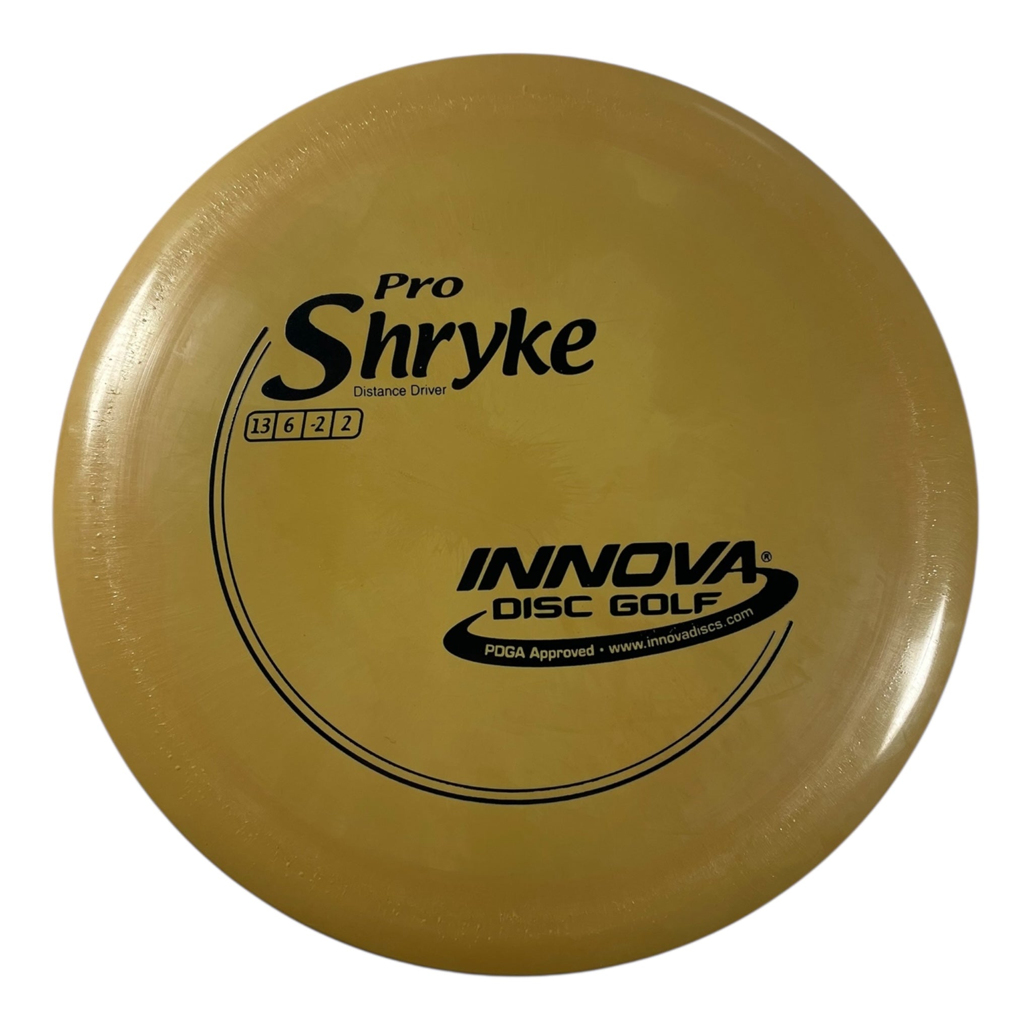Innova Champion Discs Thunderbird | Pro | Yellow/Black 173g (Stamped as Shryke) Disc Golf