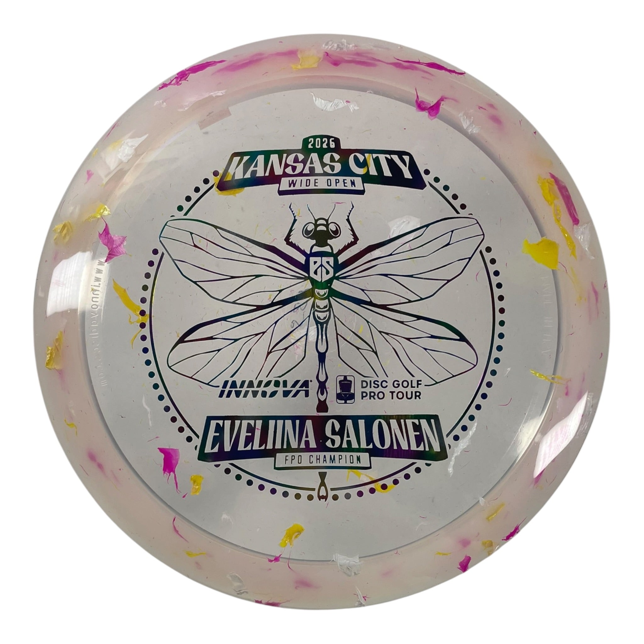 Innova Champion Discs TL3 | Party Time | Pink/Rainbow 173g (Eveliina Salonen Commemorative) Disc Golf