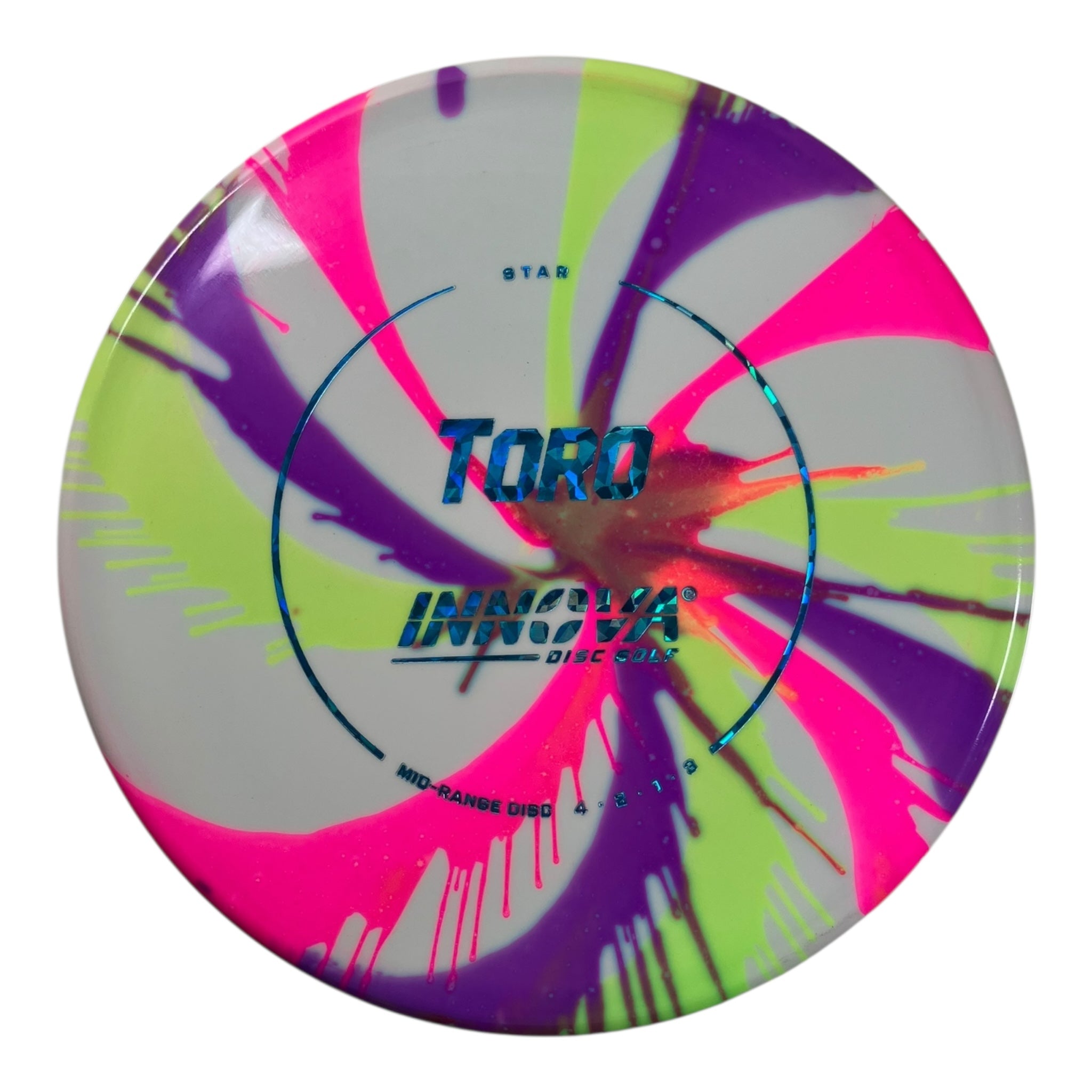 Innova Champion Discs Toro | Star I-Dye | Blue/Purple 175g Disc Golf