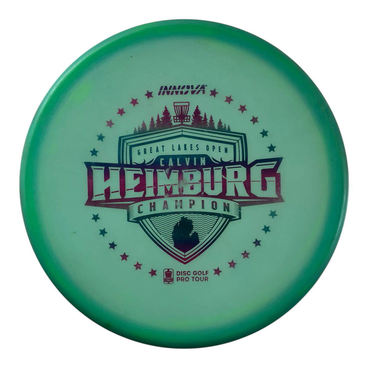 Innova Champion Discs Toro - Used Excellent | Glow Champion | Blue/Sunset 175g (Calvin Heimburg GLO) Disc Golf