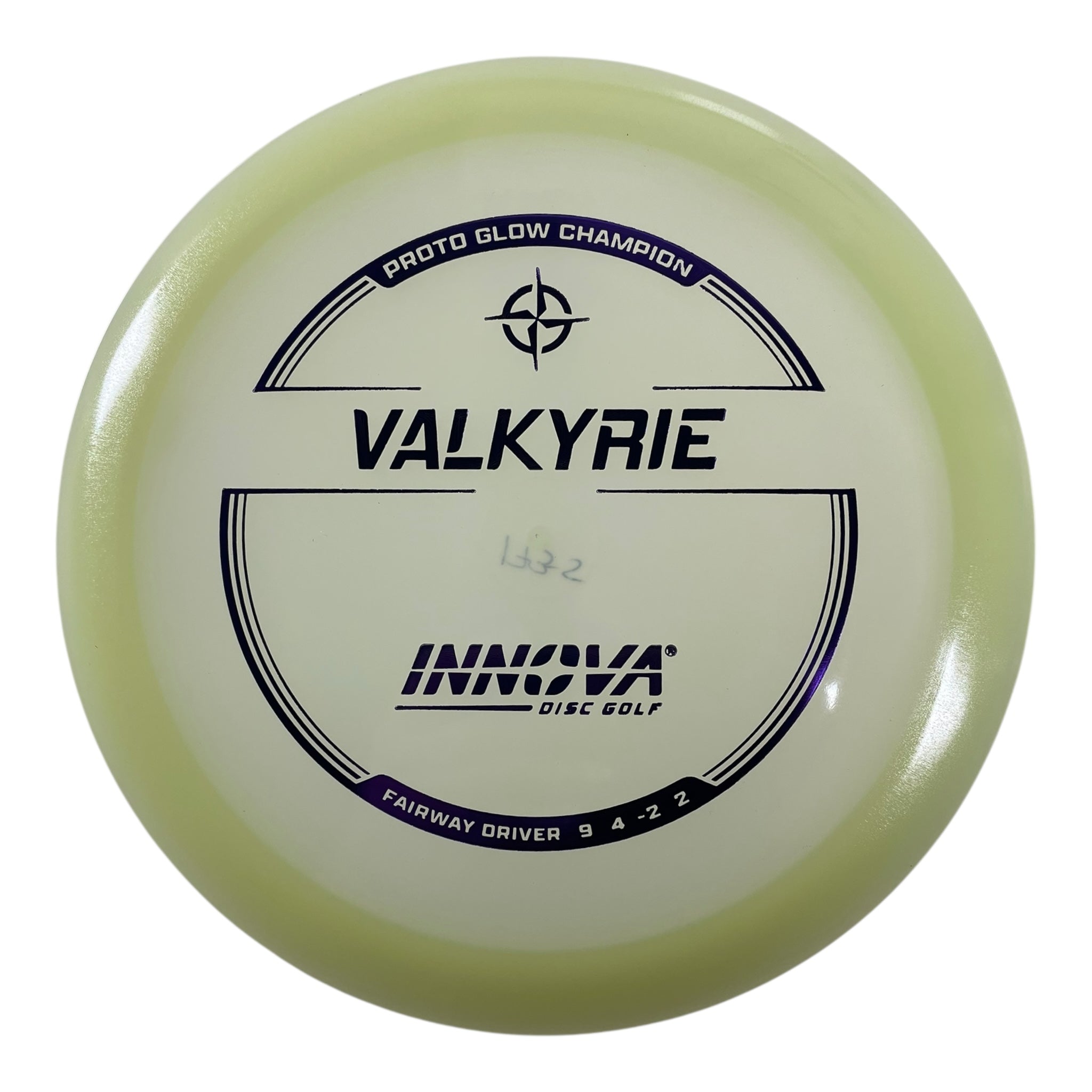 Innova Champion Discs Valkyrie | Proto Glow Champion | Glow/Purple 173g Disc Golf