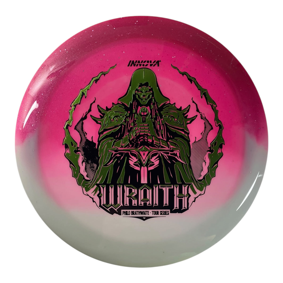 Innova Champion Discs Wraith | Duo | Pink/Green 168g (Philo Brathwaite) Disc Golf