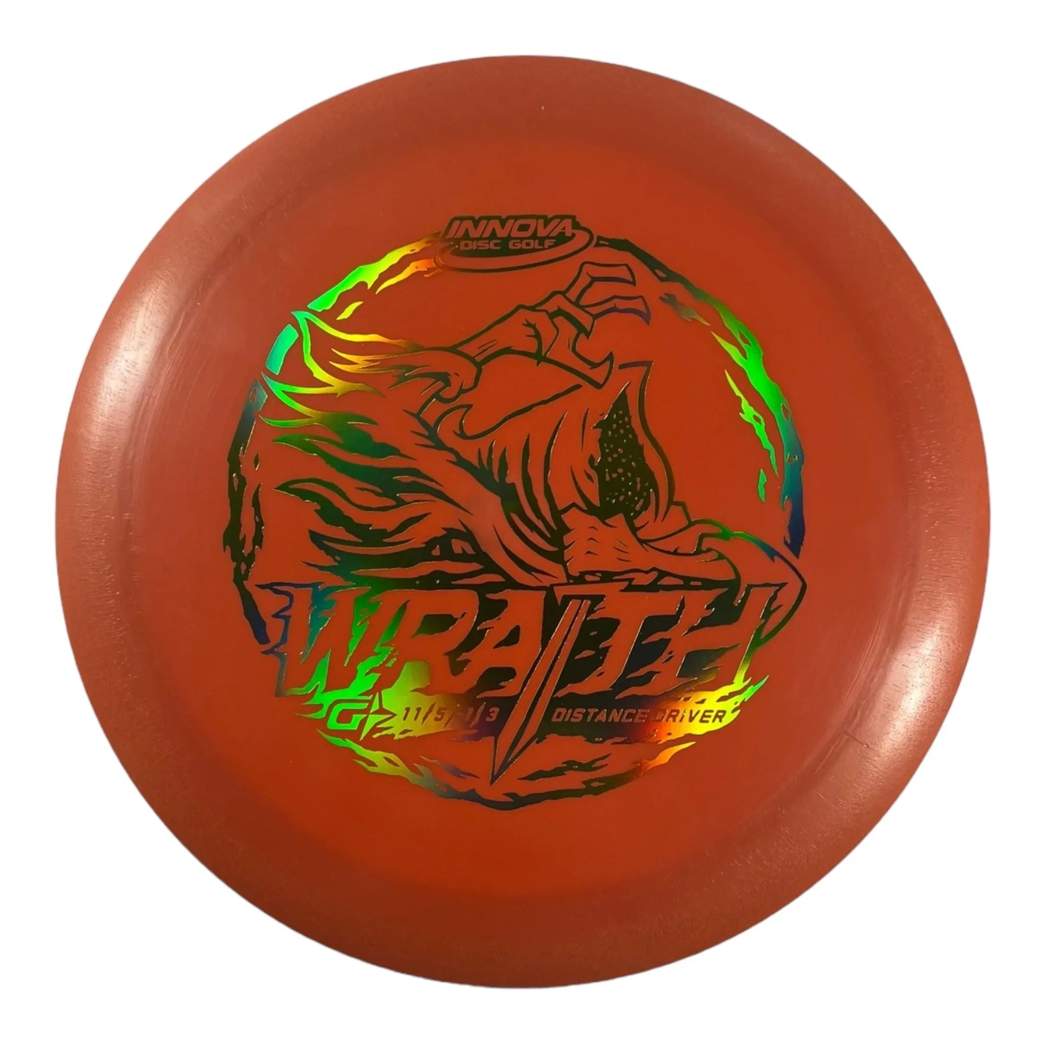Innova Champion Discs Wraith | GStar | Orange/Green Holo 167g Disc Golf