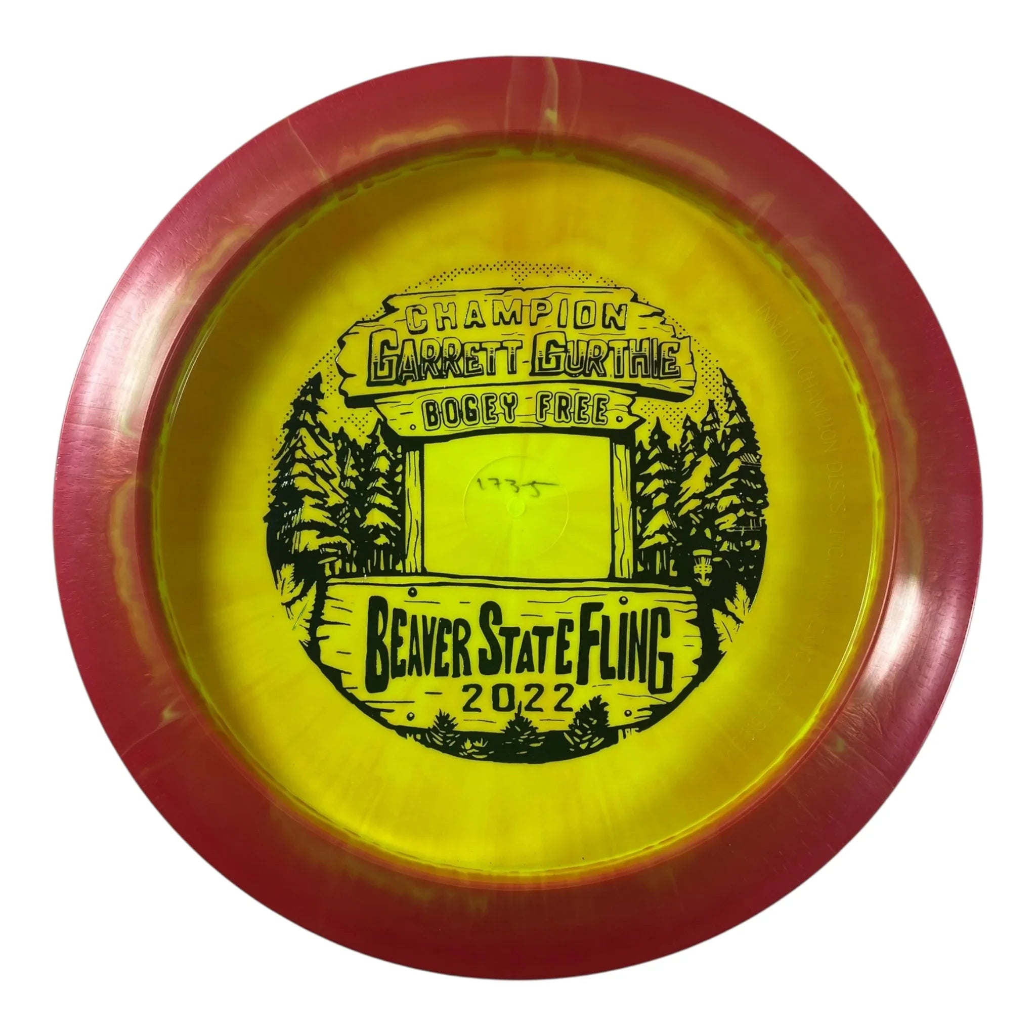 Innova Champion Discs Wraith | Halo Star | Red/Green 175g (Garrett Gurthie 2022 Beaver State Fling) Disc Golf