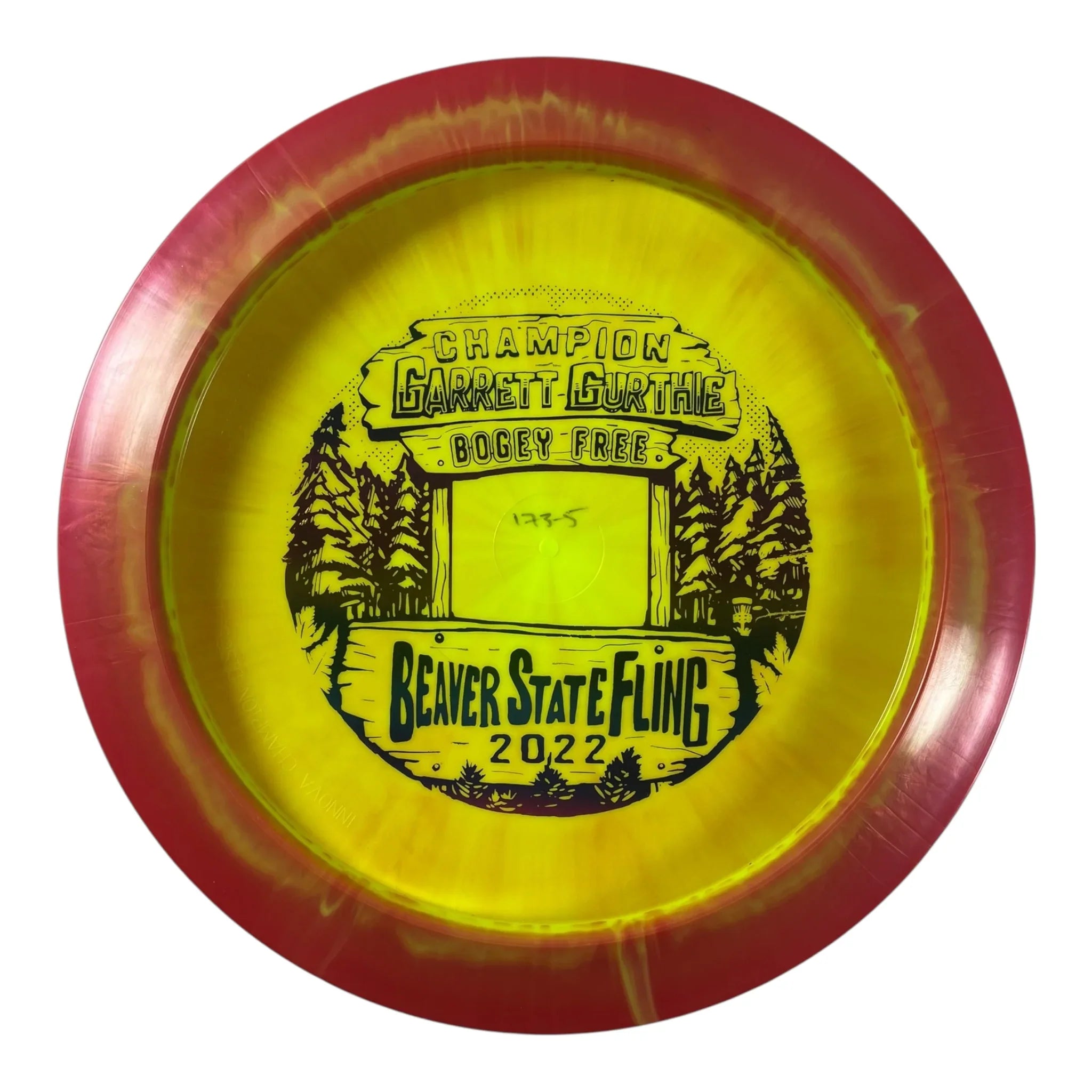 Innova Champion Discs Wraith | Halo Star | Red/Rainbow 174g (Garrett Gurthie 2022 Beaver State Fling) Disc Golf