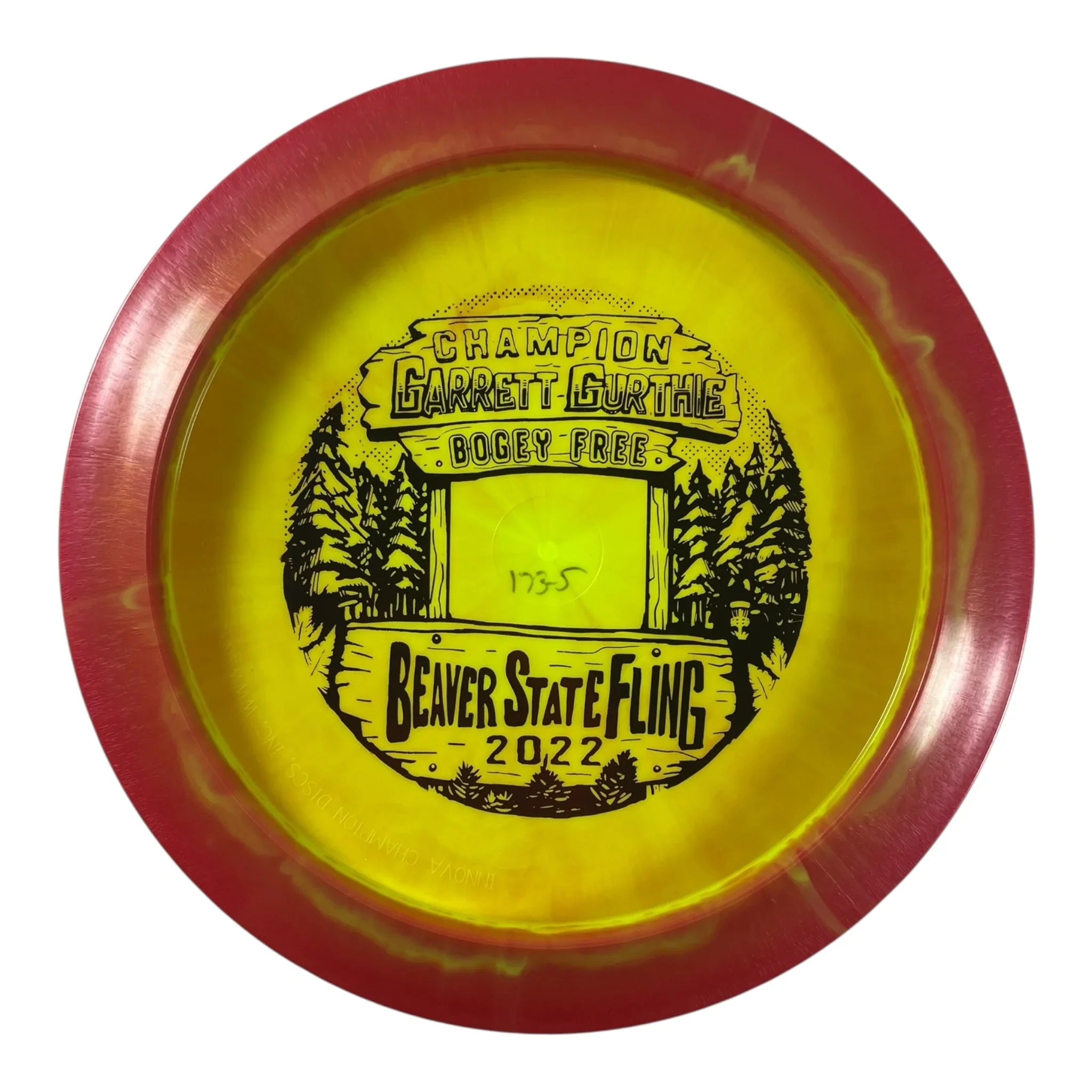 Innova Champion Discs Wraith | Halo Star | Red/Red 175g (Garrett Gurthie 2022 Beaver State Fling) Disc Golf