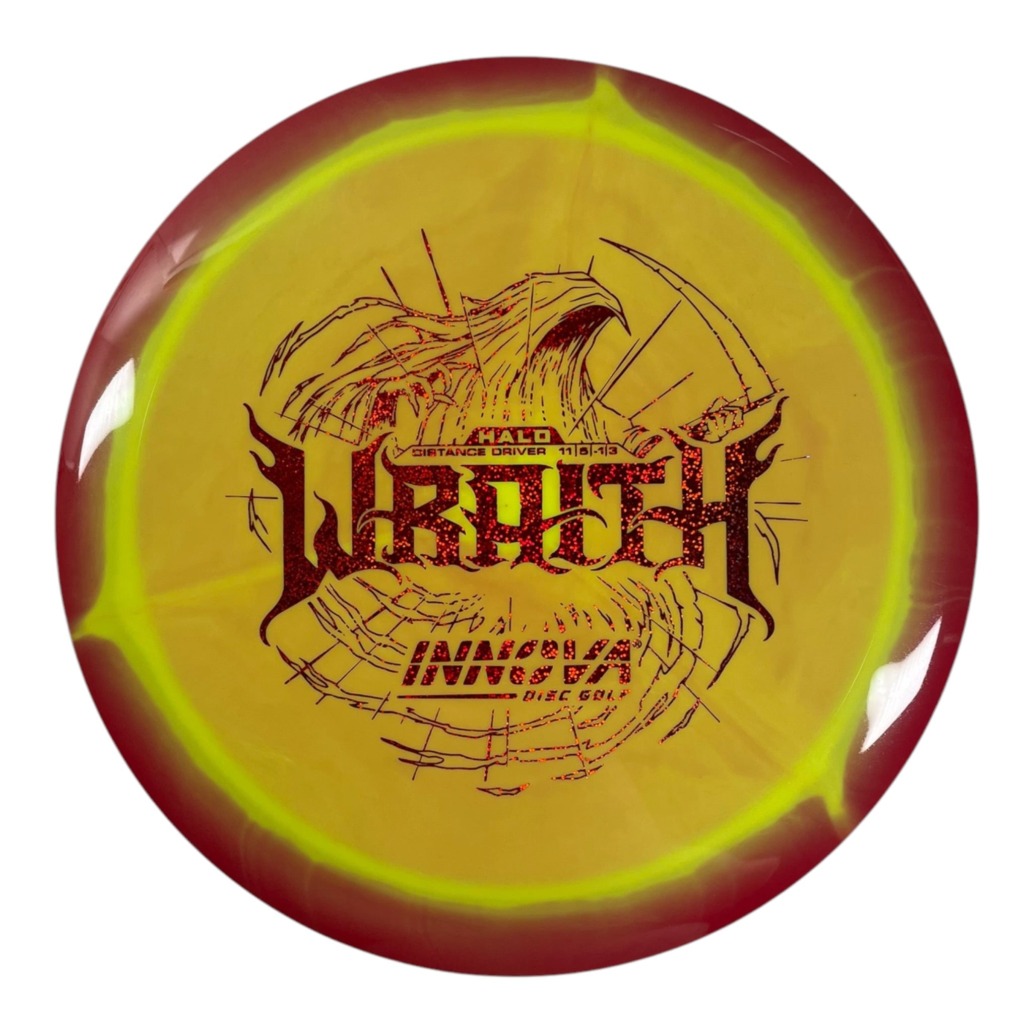 Innova Champion Discs Wraith | Halo Star | Yellow/Red 174g Disc Golf