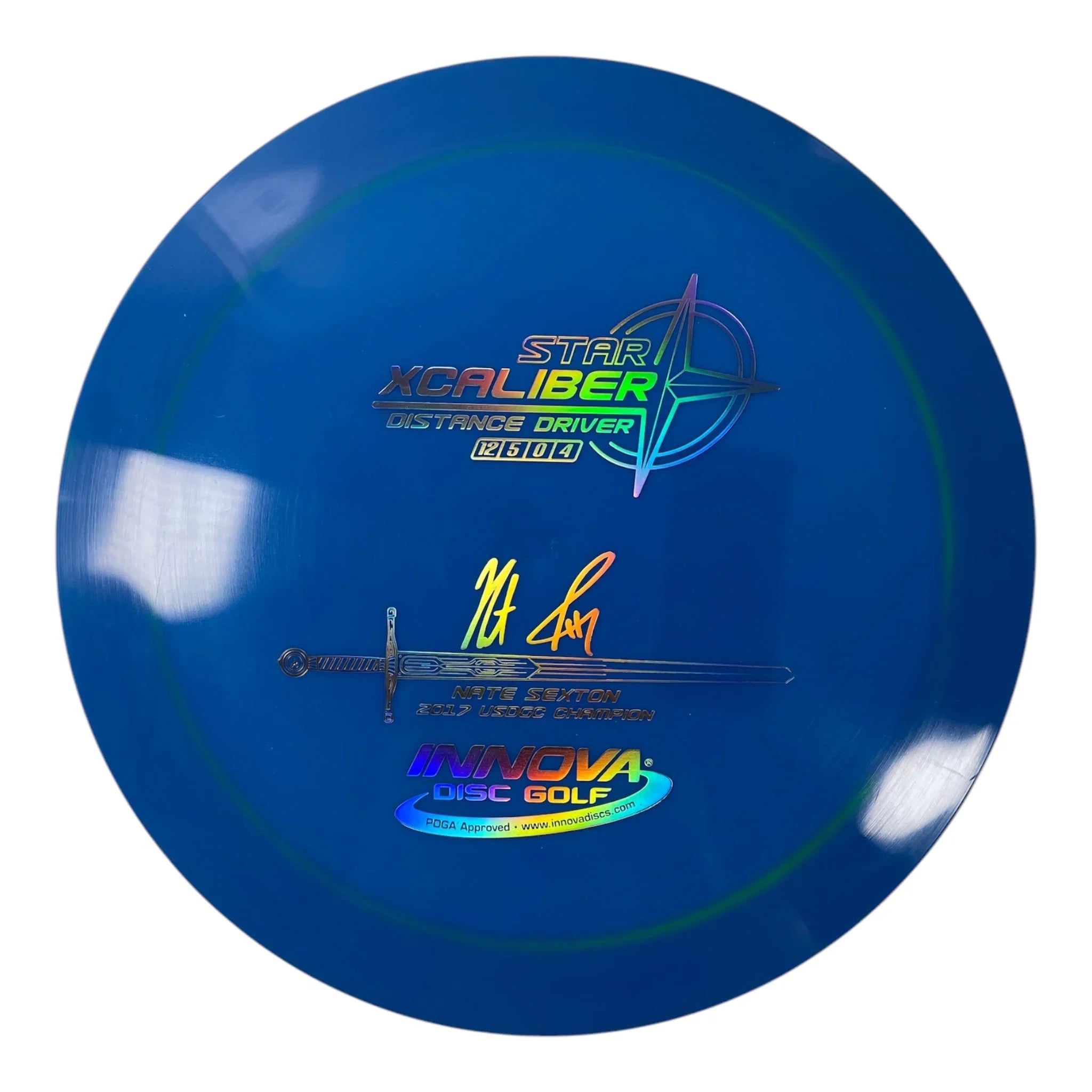 Innova Champion Discs XCaliber | Star | Blue/Holo (Nate Sexton) Disc Golf