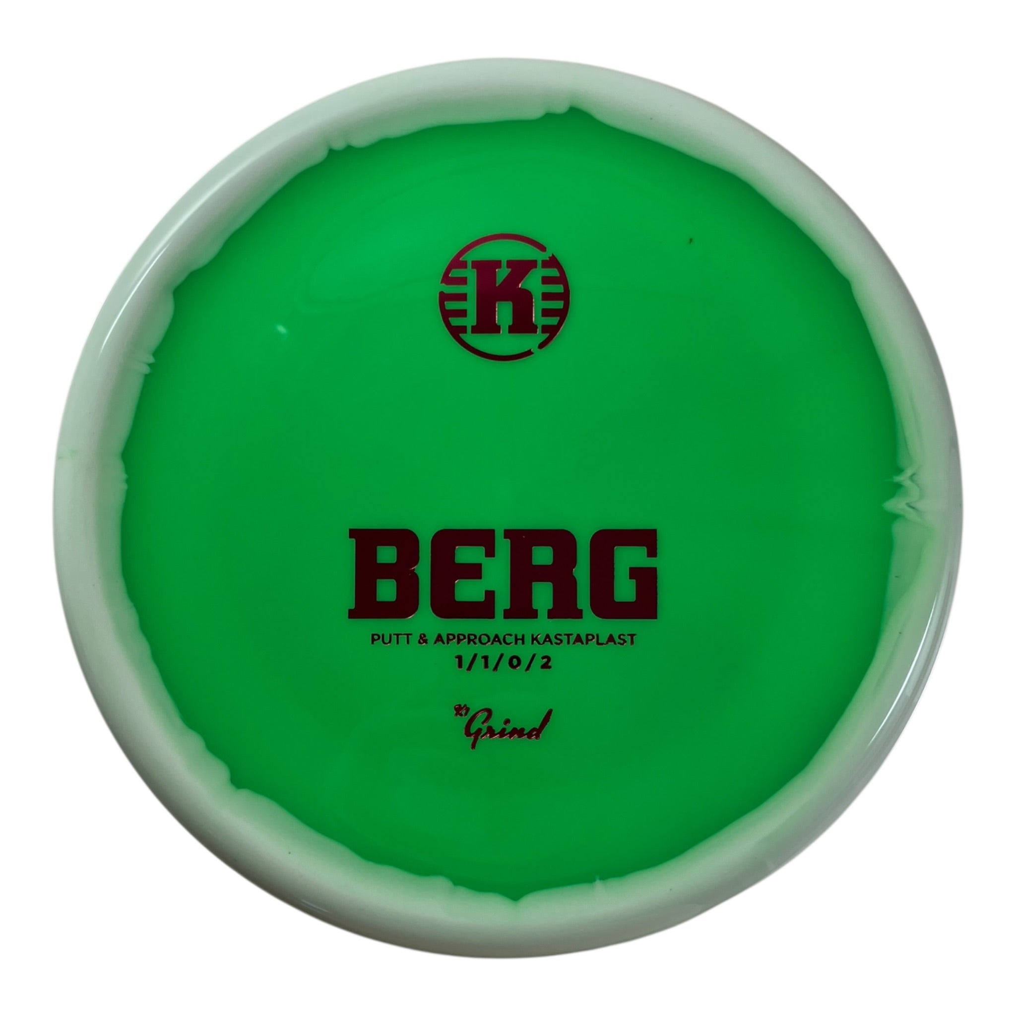 Kastaplast Berg | K1 Grind | Green/Pink 175g Disc Golf