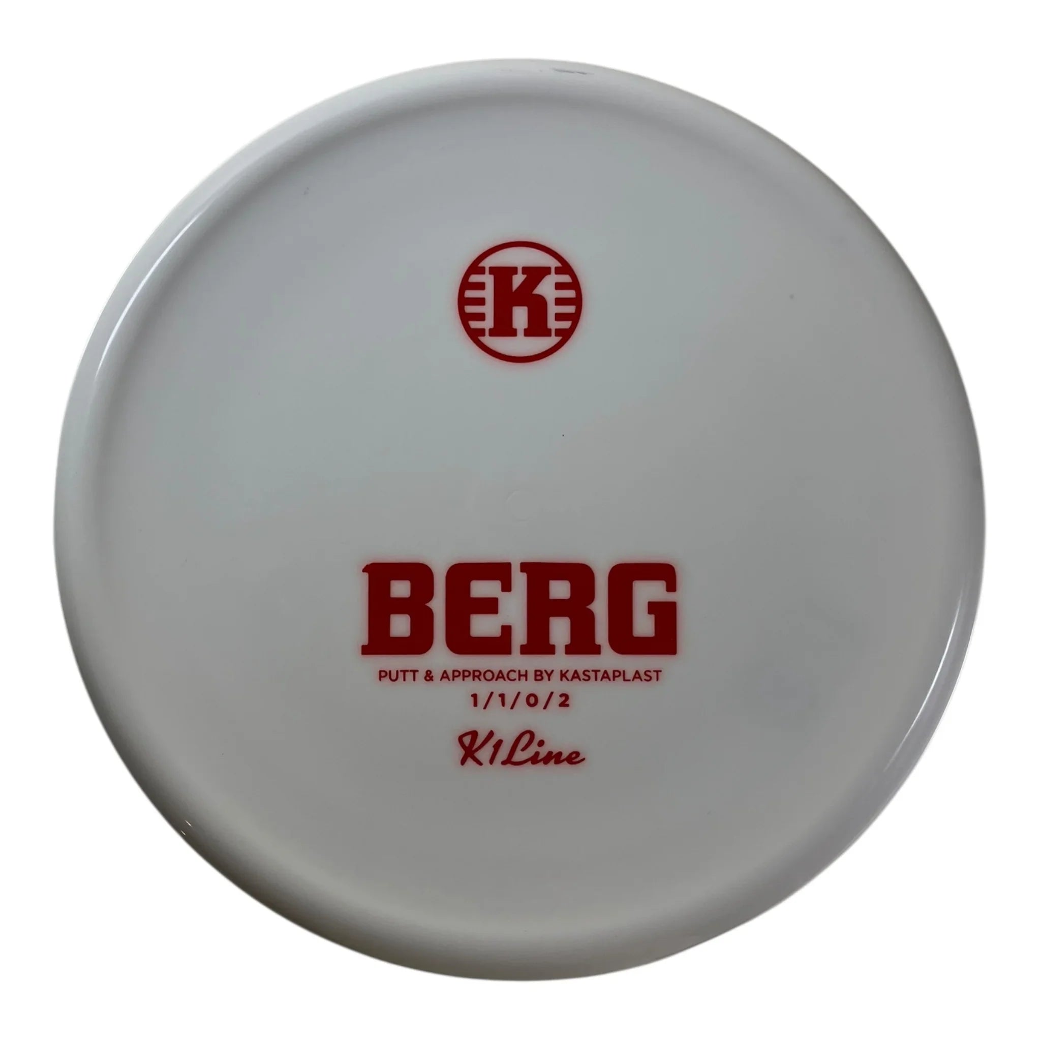 Kastaplast Berg | K1 | White/Red 174-175g Disc Golf