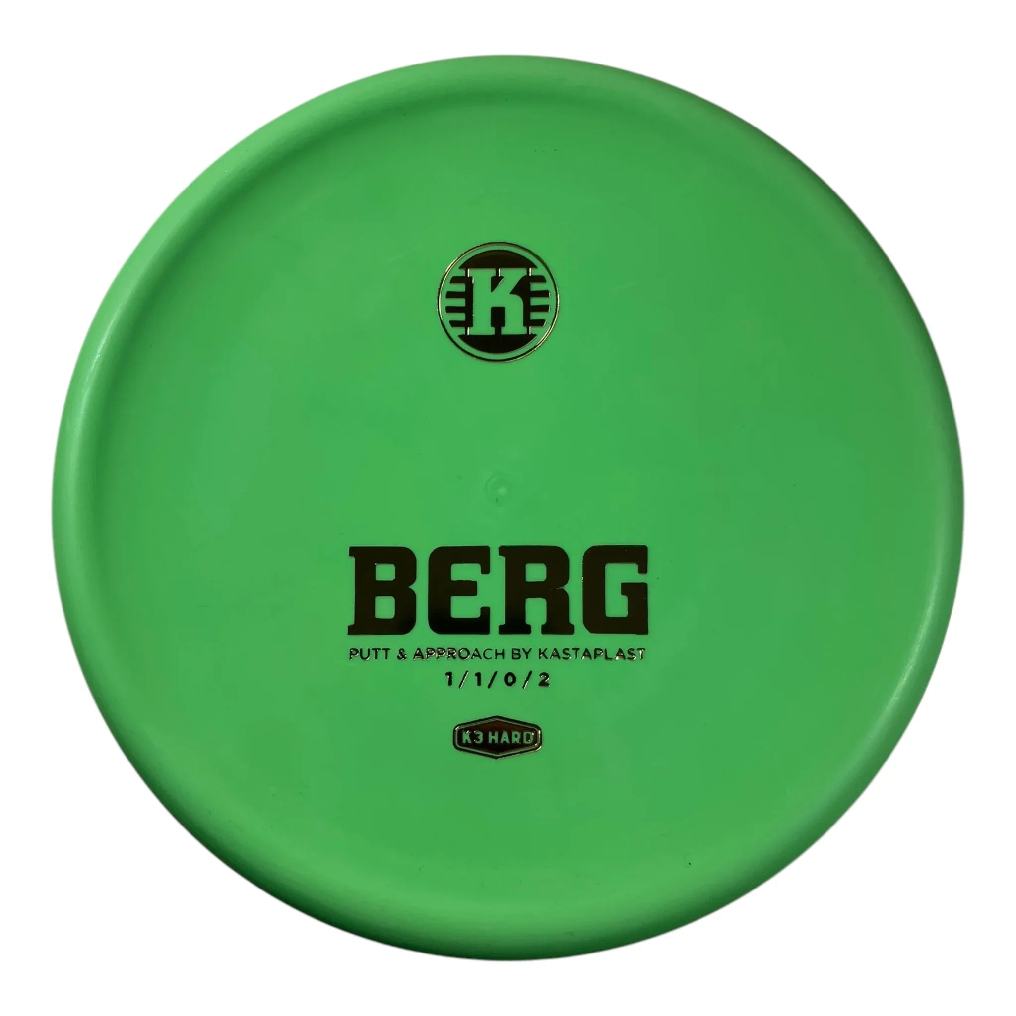 Kastaplast Berg | K3 Hard | Green/Gold 174g Disc Golf