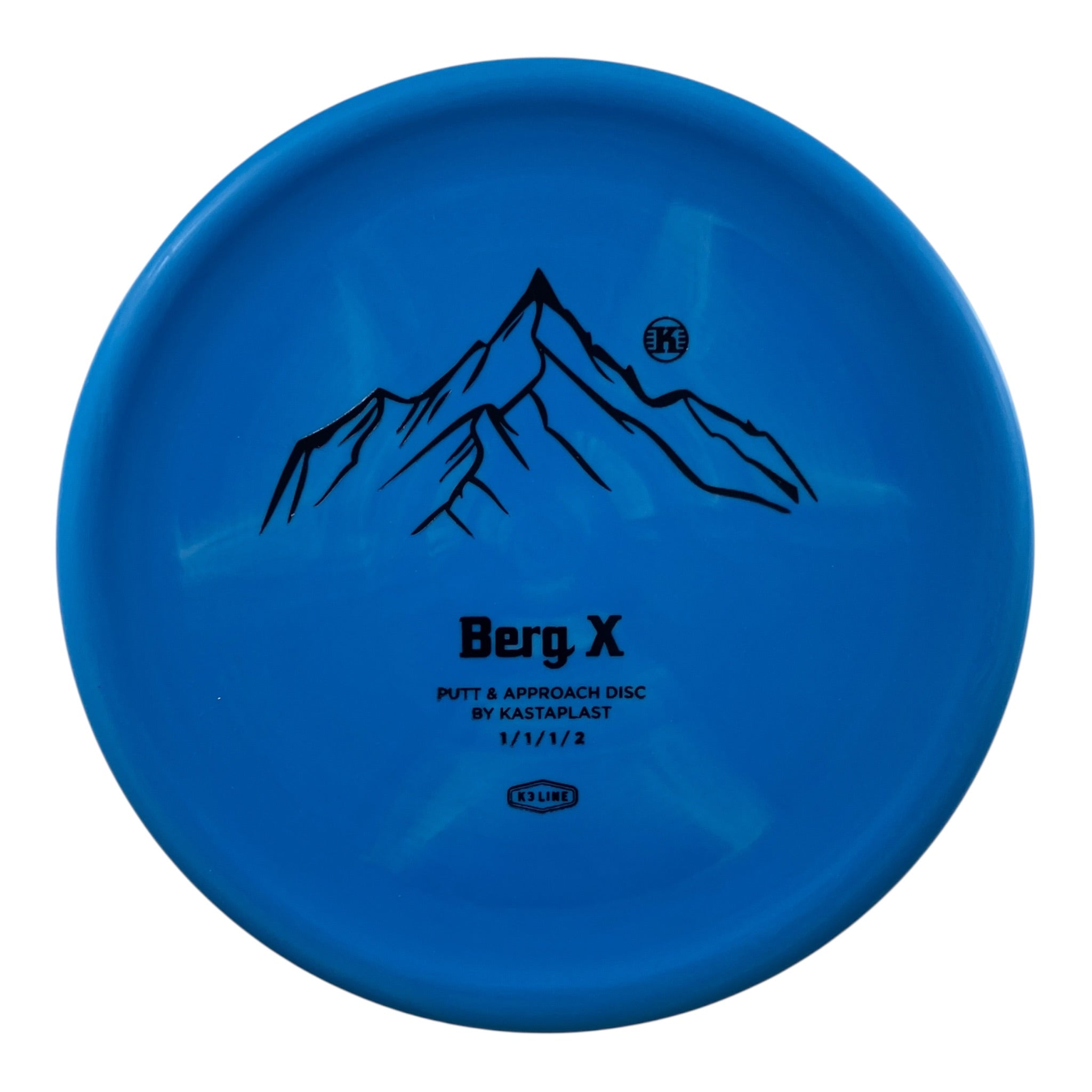 Kastaplast Berg X | K3 | Blue/Black 173g Disc Golf