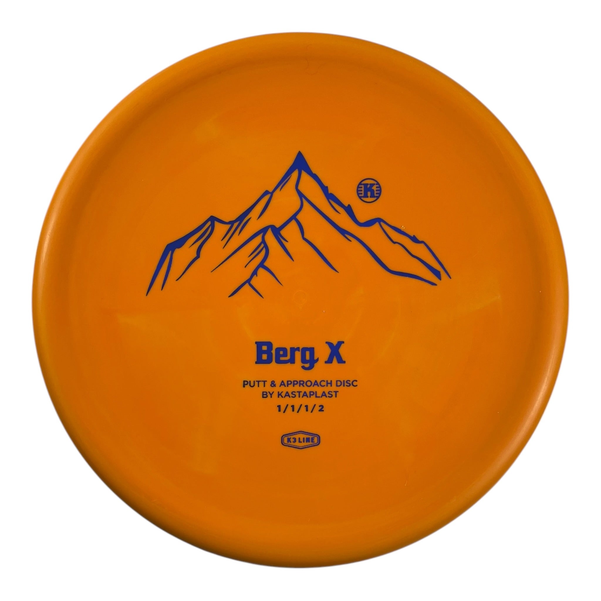 Kastaplast Berg X | K3 | Orange/Blue 173g Disc Golf