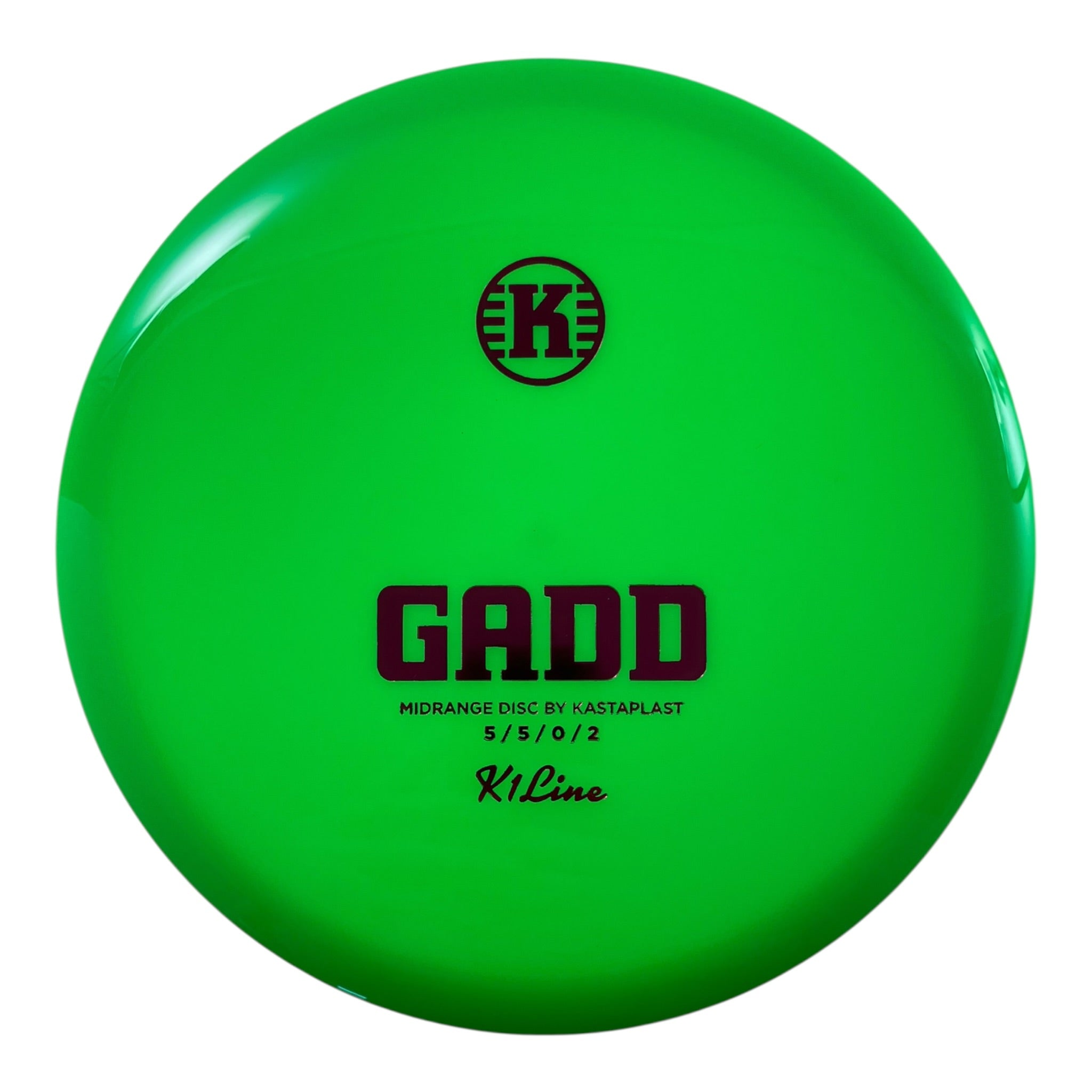 Kastaplast Gadd | K1 | Green/Pink 174g Disc Golf