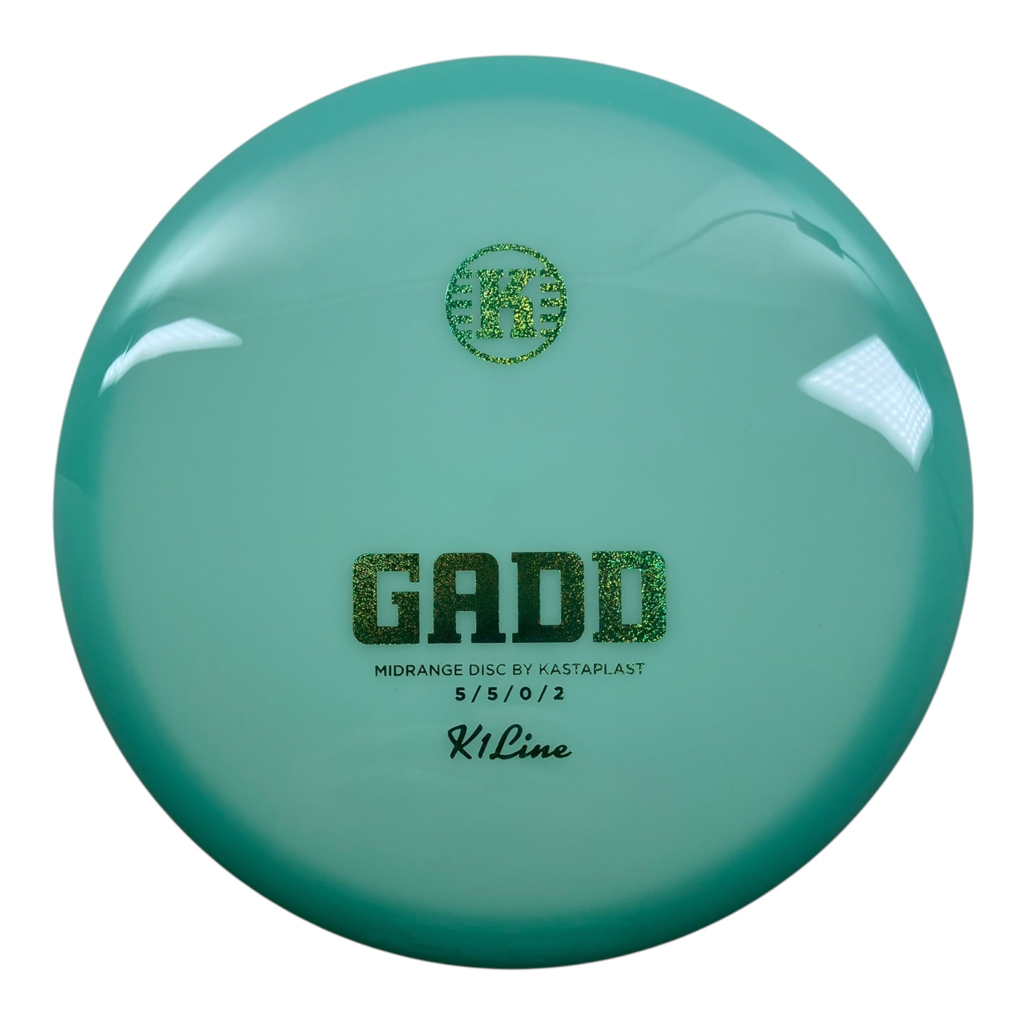 Kastaplast Gadd | K1 | Mint/Gold Sparkle 178g (First Run) Disc Golf