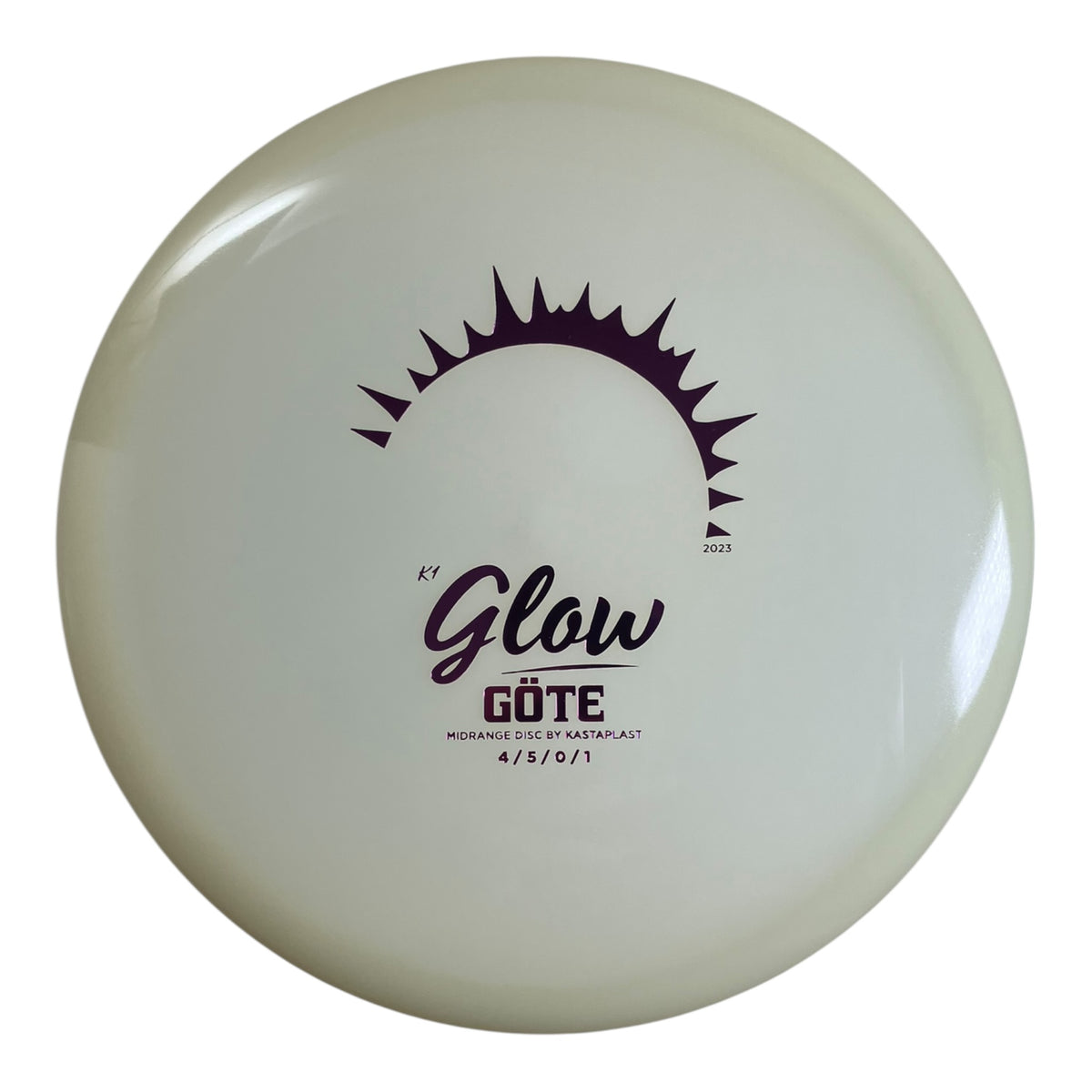 Kastaplast Göte | K1 Glow | Glow/Pink 177g (2023) Disc Golf