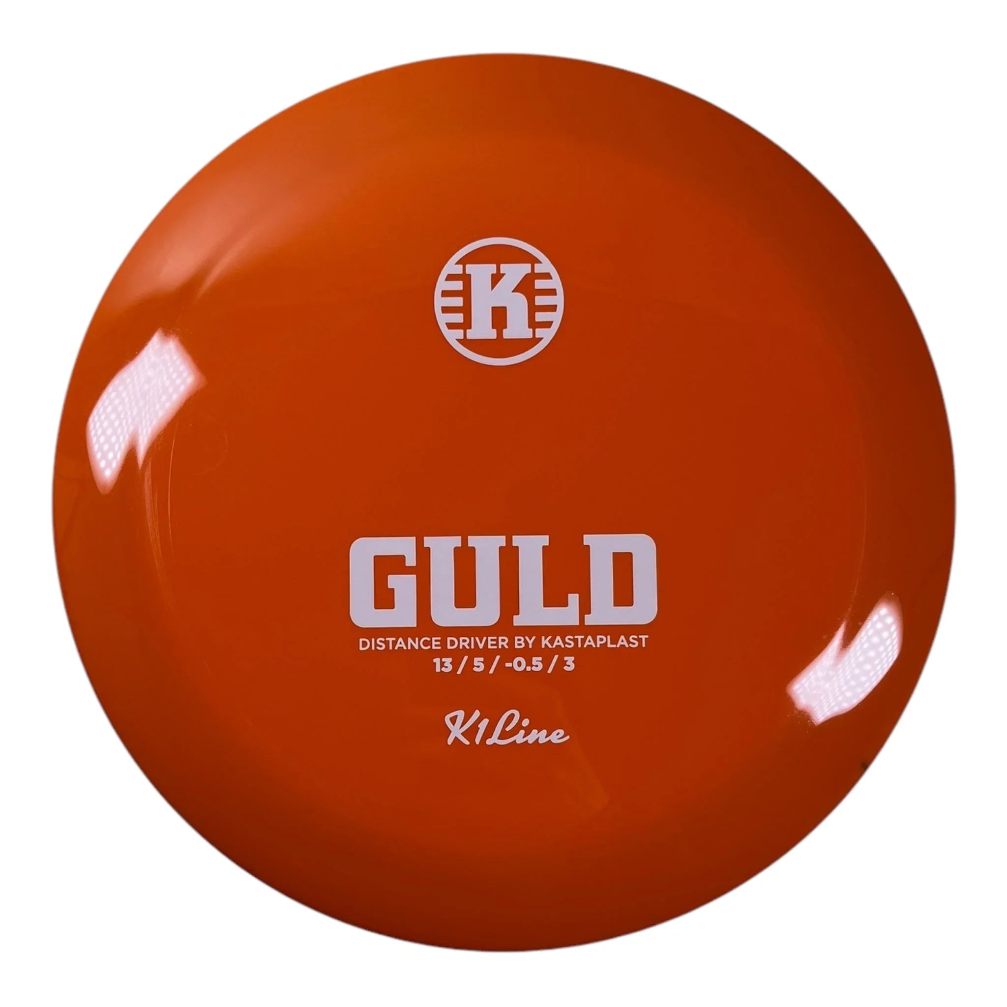 Kastaplast Guld | K1 | Orange/White 175g Disc Golf
