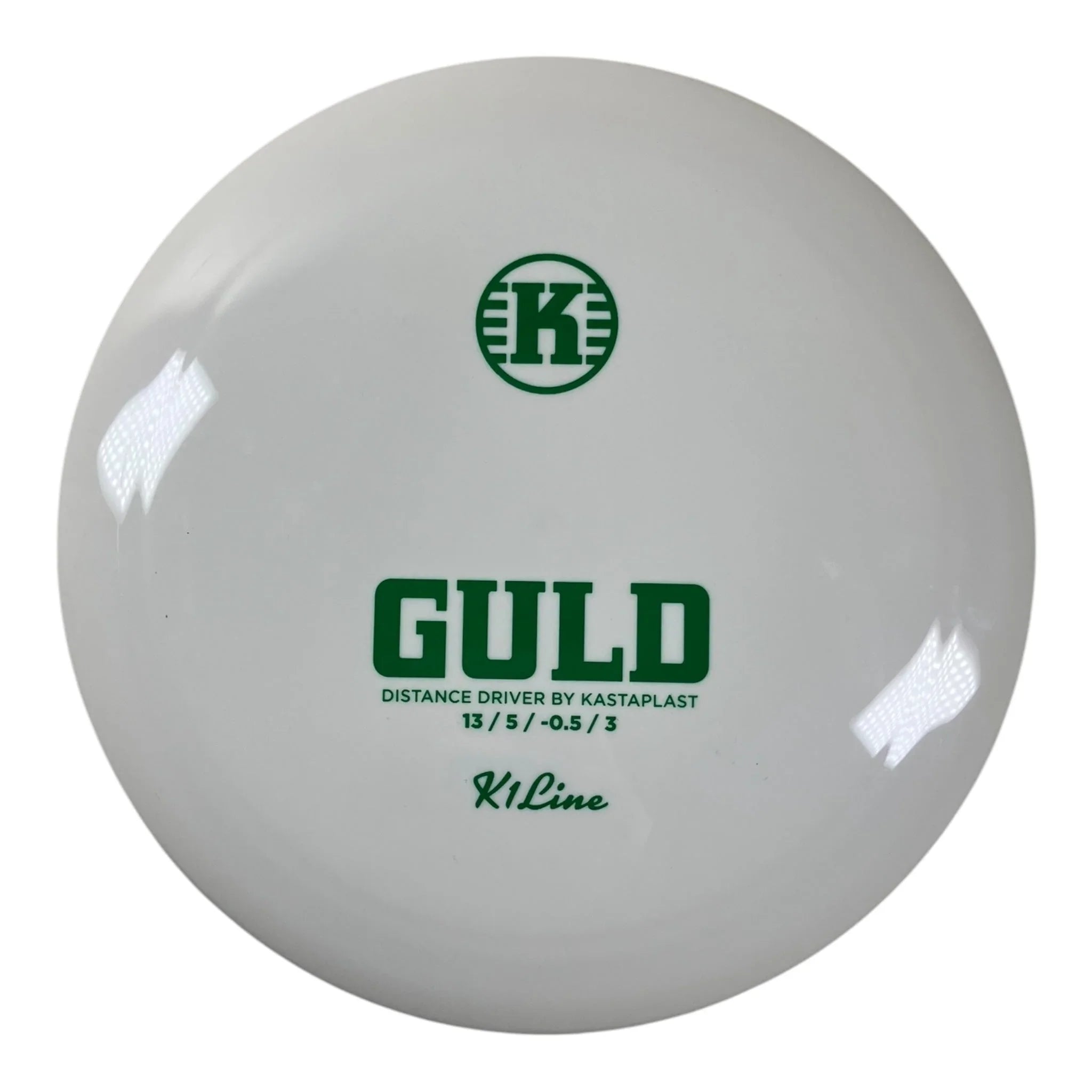 Kastaplast Guld | K1 | White/Green 174g Disc Golf